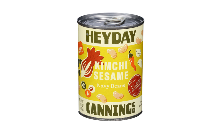 HeyDay Canning Co - Kimchi Sesame Navy Beans - 15 oz