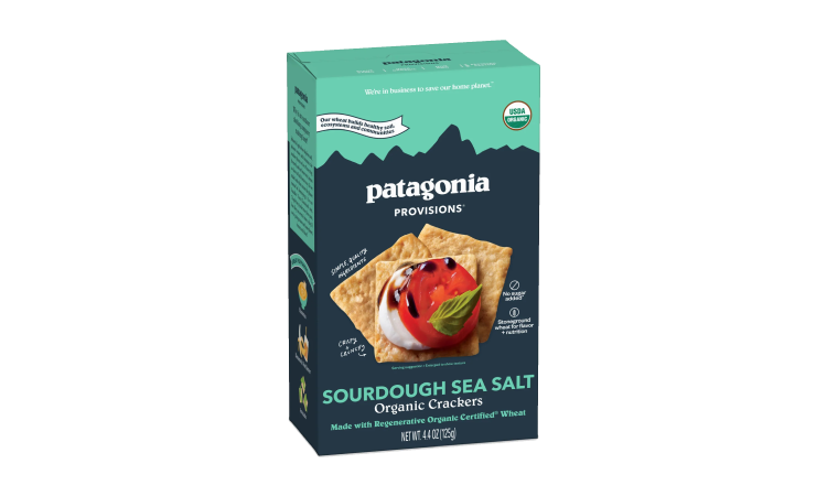Patagonia Provisions - Organic Sourdough Sea Salt Crackers - 4.4 oz