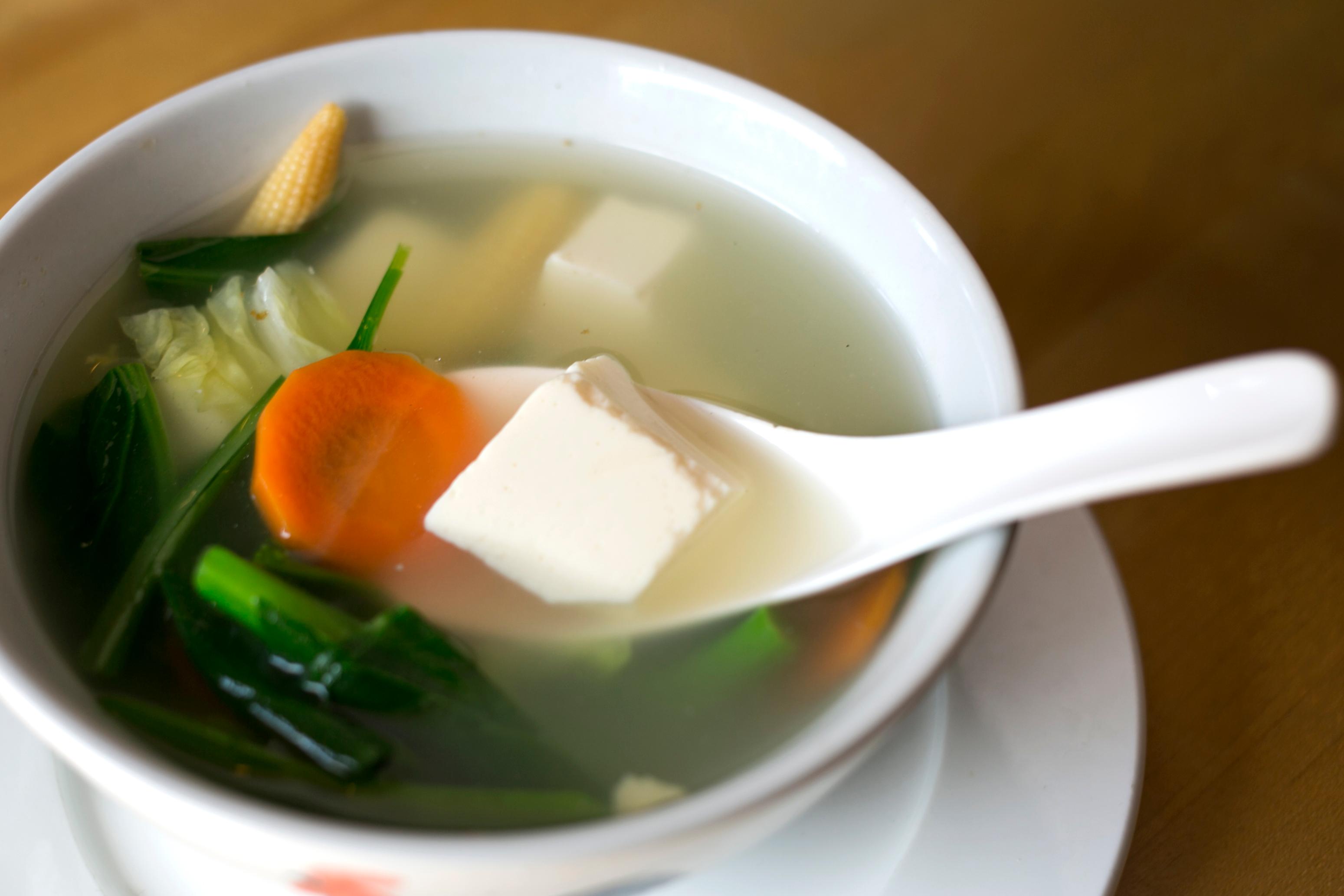 Veg Tofu Soup
