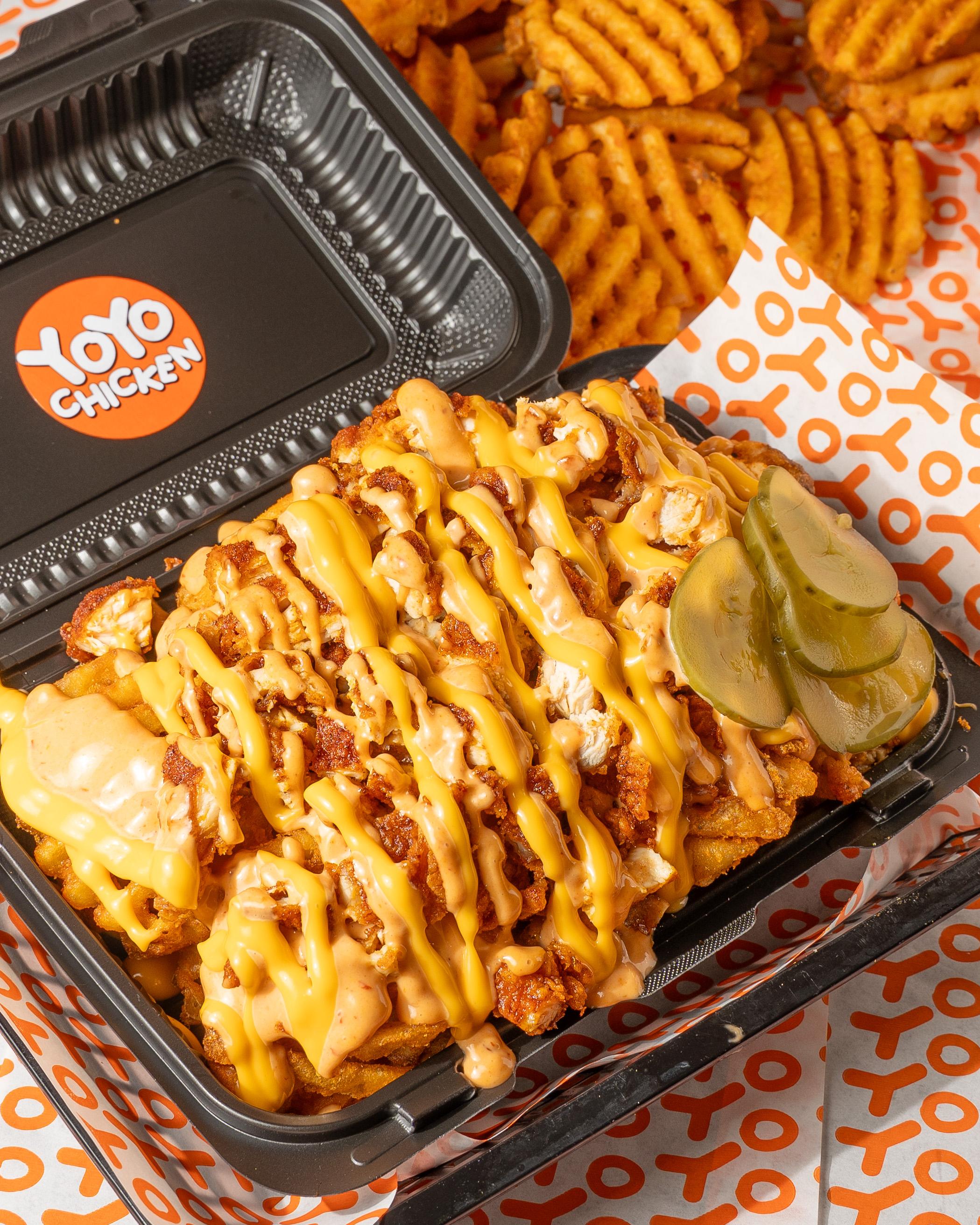 YoYo Waffle and Mac Chicken