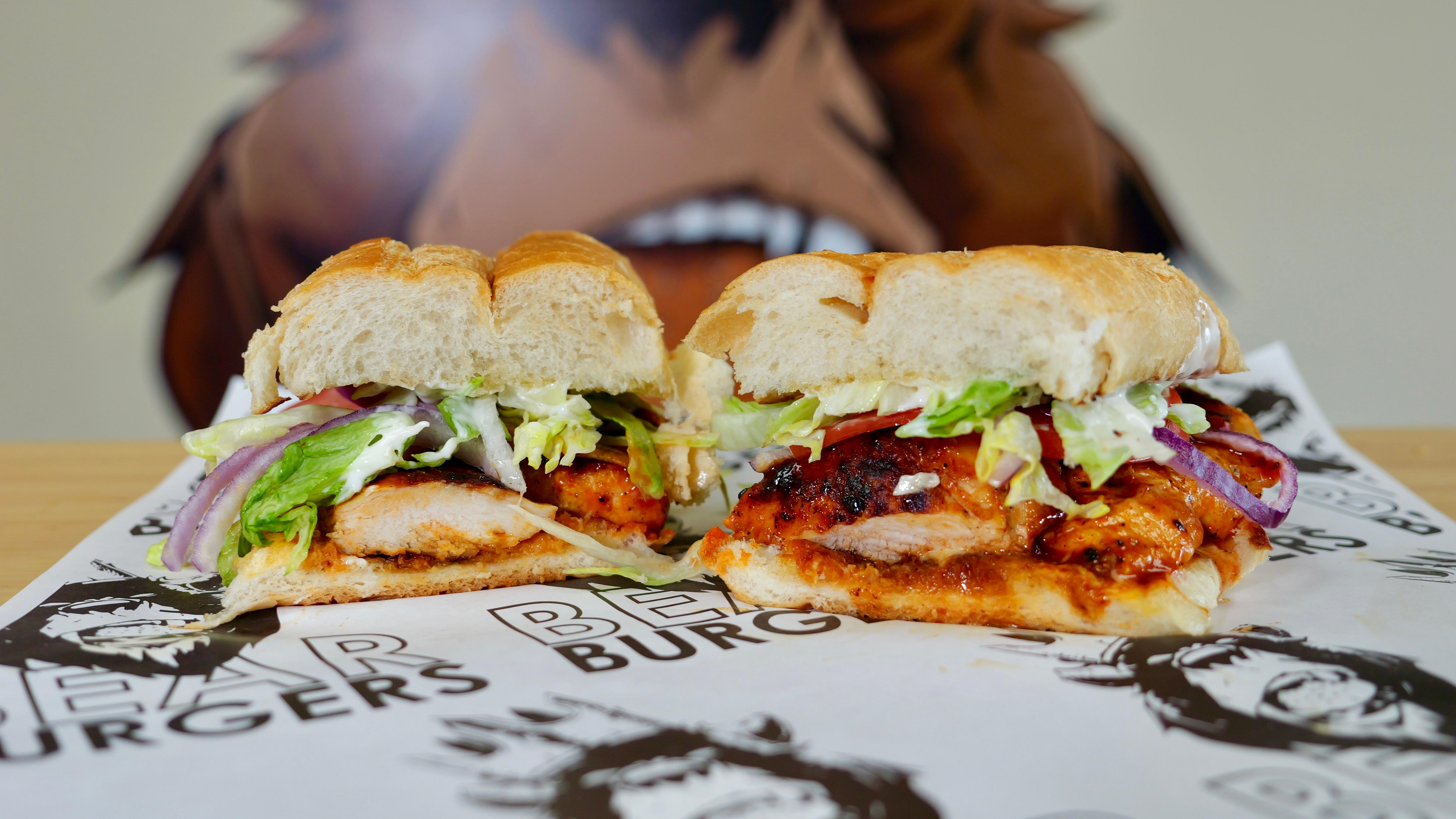Grilled Buffalo Chicken Sandwich