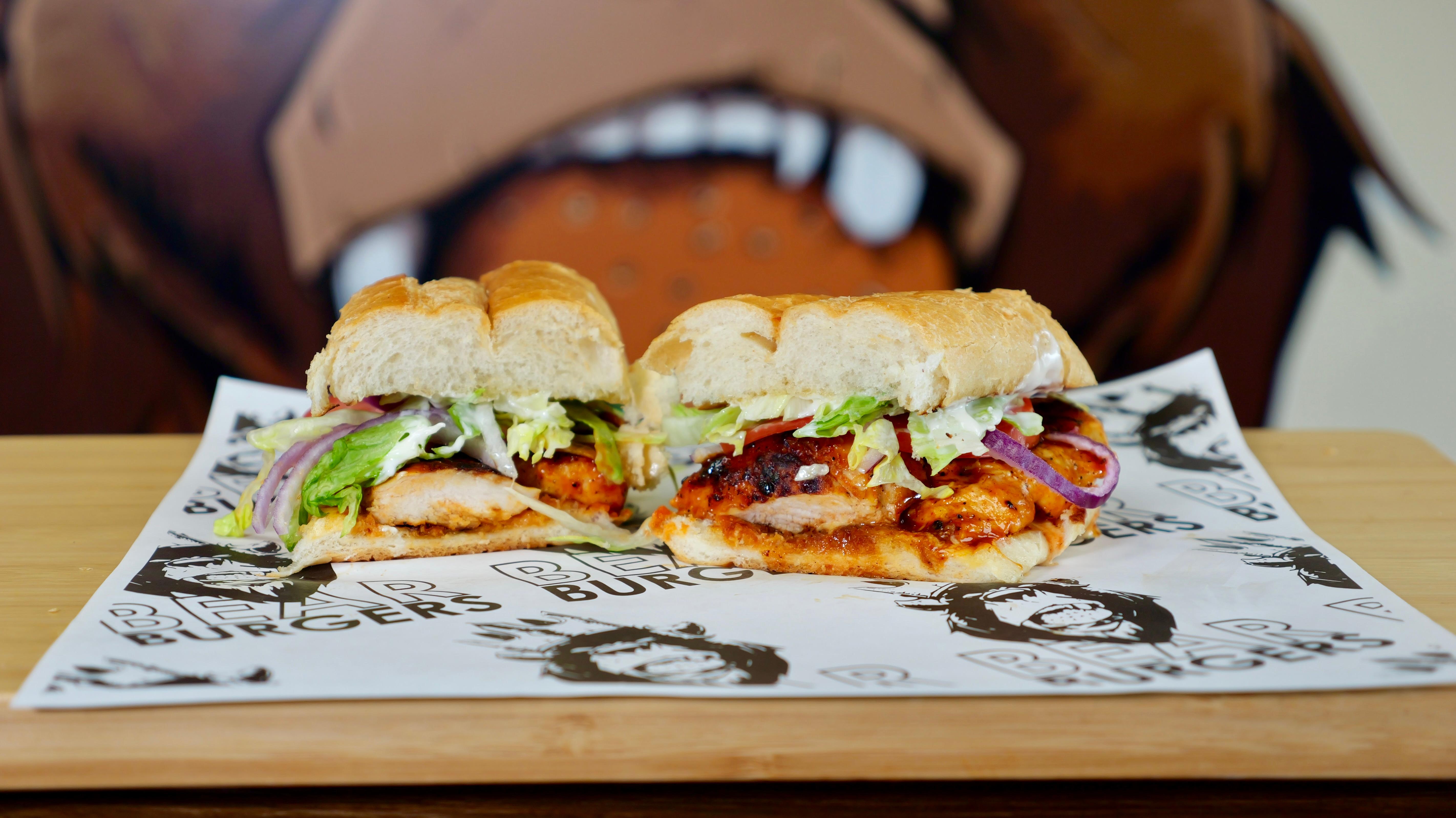 Crispy Buffalo chicken sandwich
