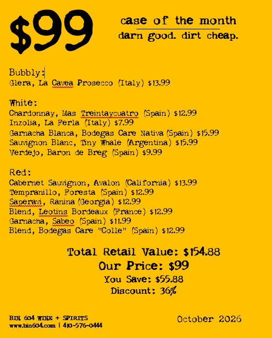 $99 Case of the Month