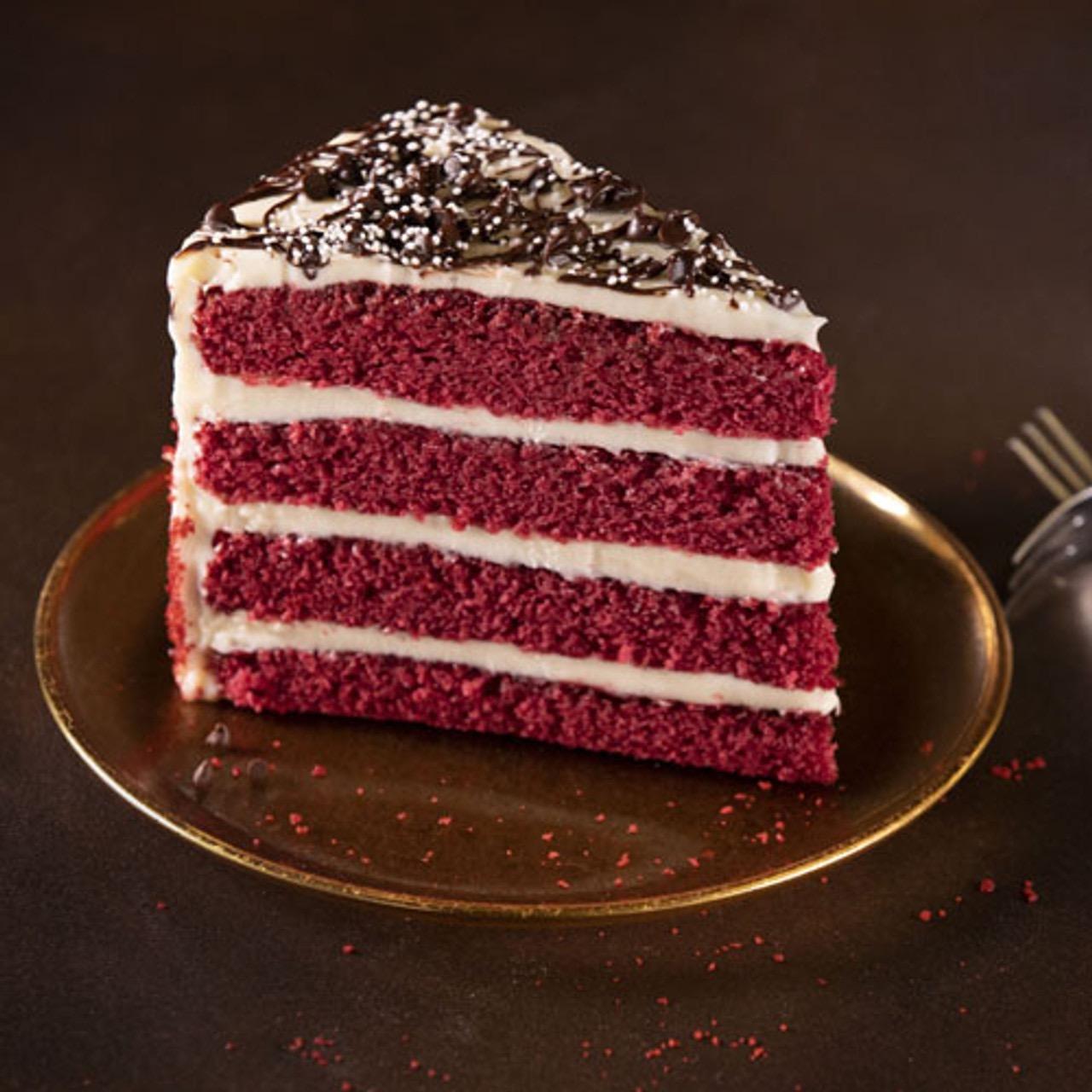 Red Velvet Cake Slice