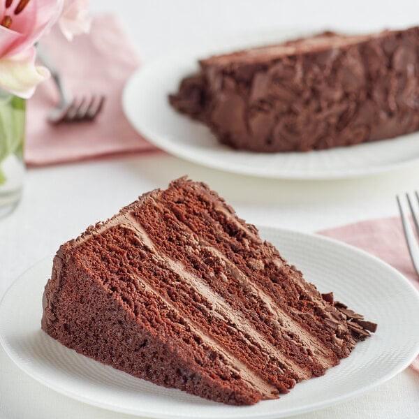 Chocolate Overload Cake Slice
