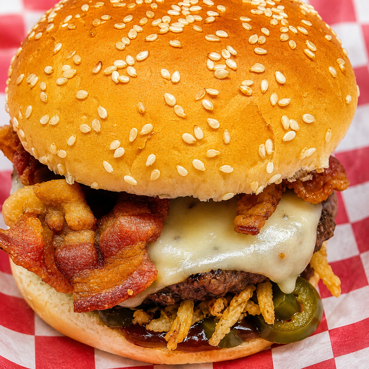 BBQ Bacon Jalapeno Burger