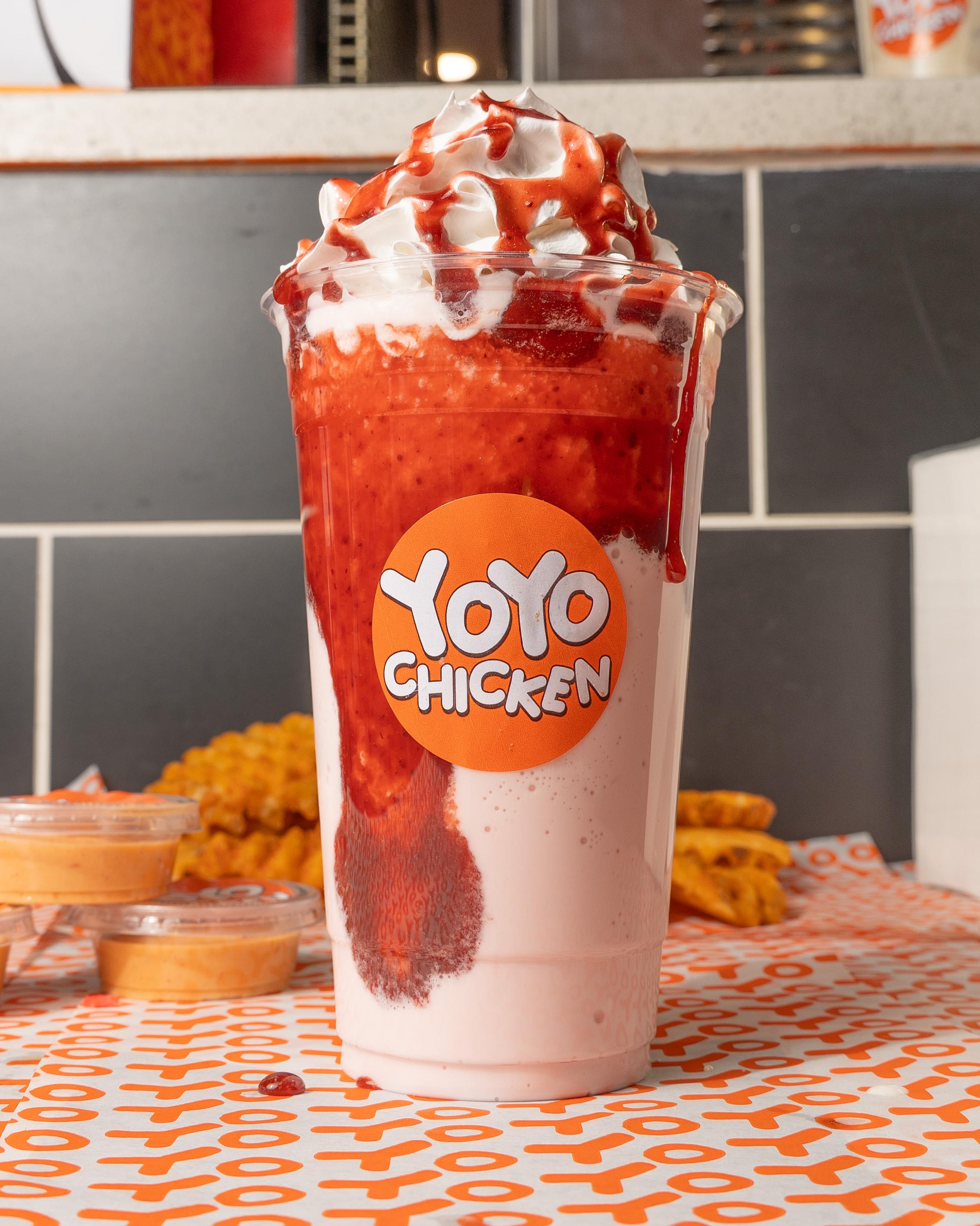 Strawberry Milkshake Medium — Milkshakes