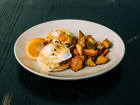 *Eggs Vegetarian Benedict