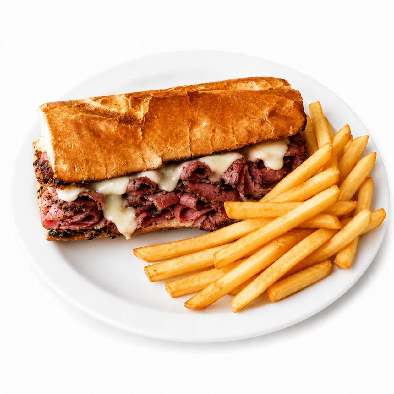 Hot Pastrami Sandwich