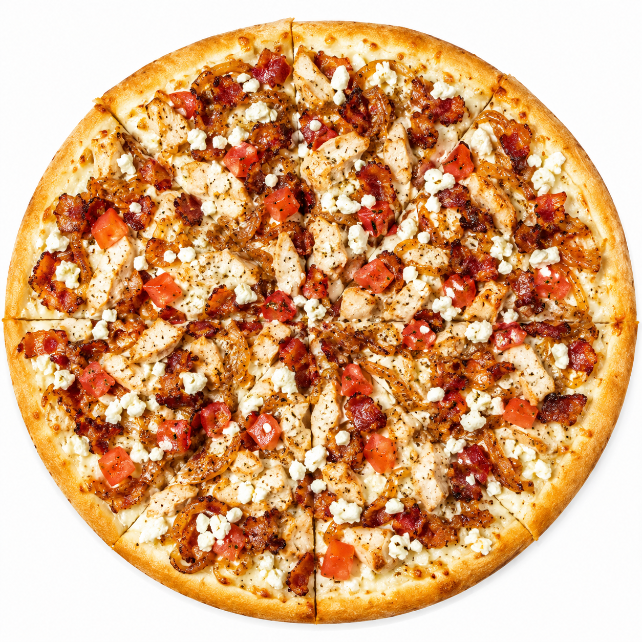 Creamy Chicken Pizza — Italian