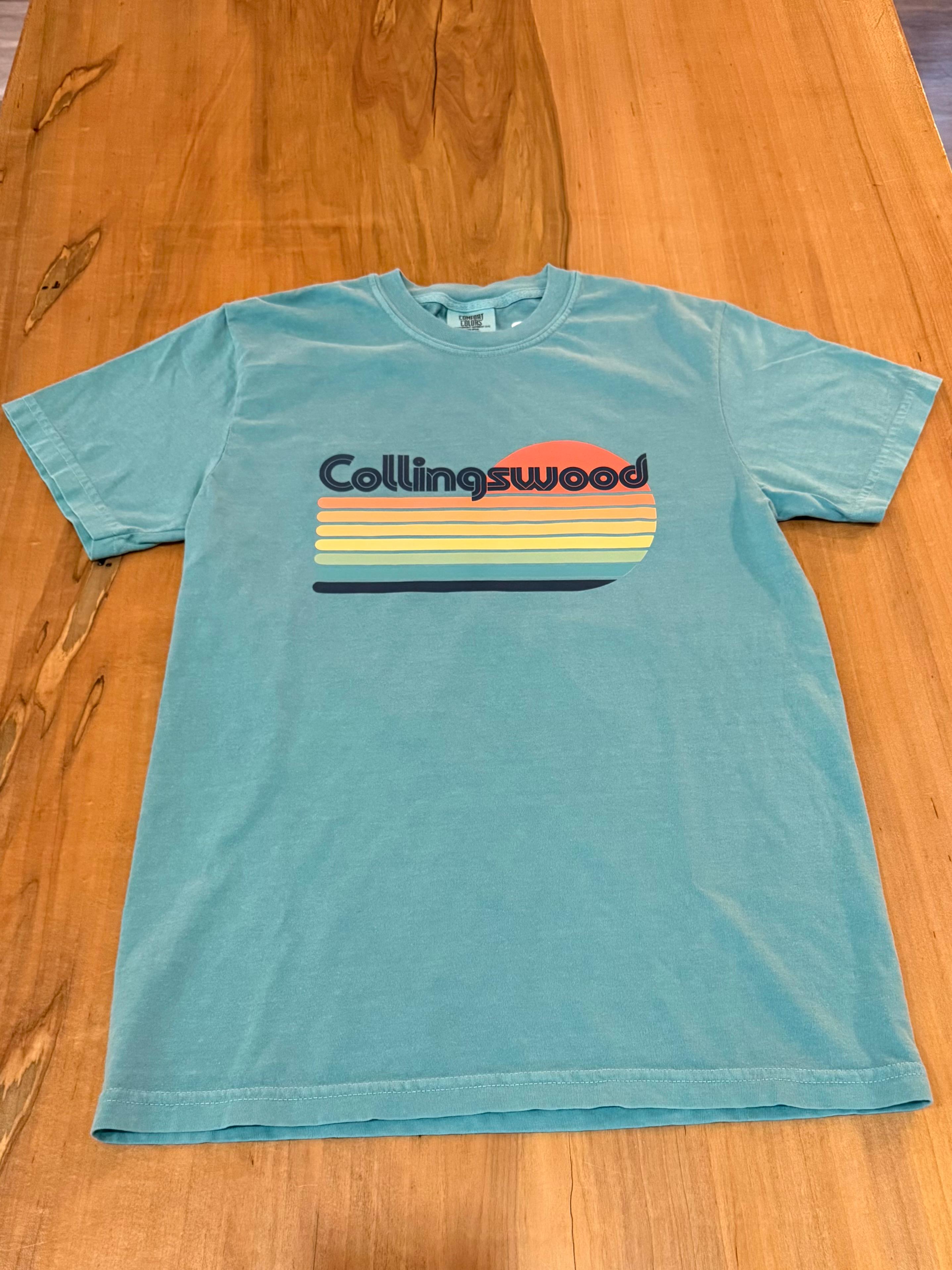 Collingswood Vintage Sunset T-Shirt - Small