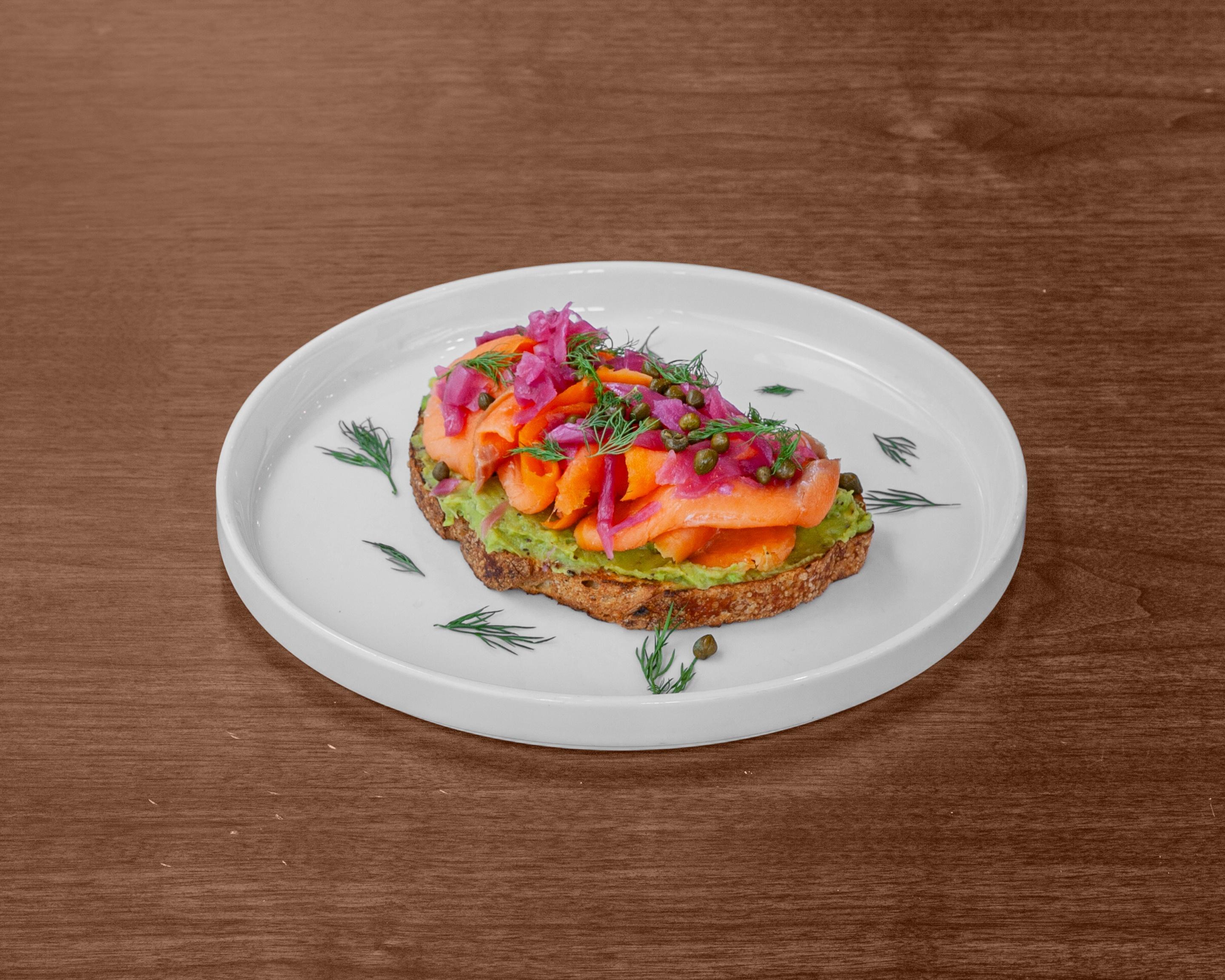 Smoked Salmon Avocado Toast