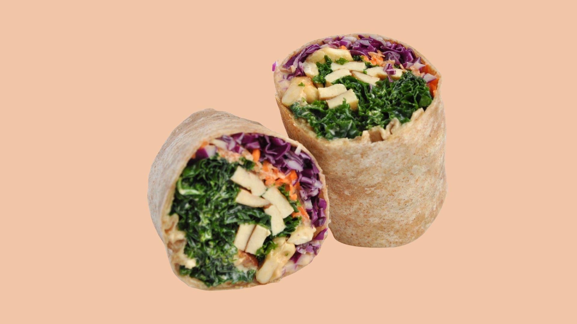 Sesame Kale Wrap