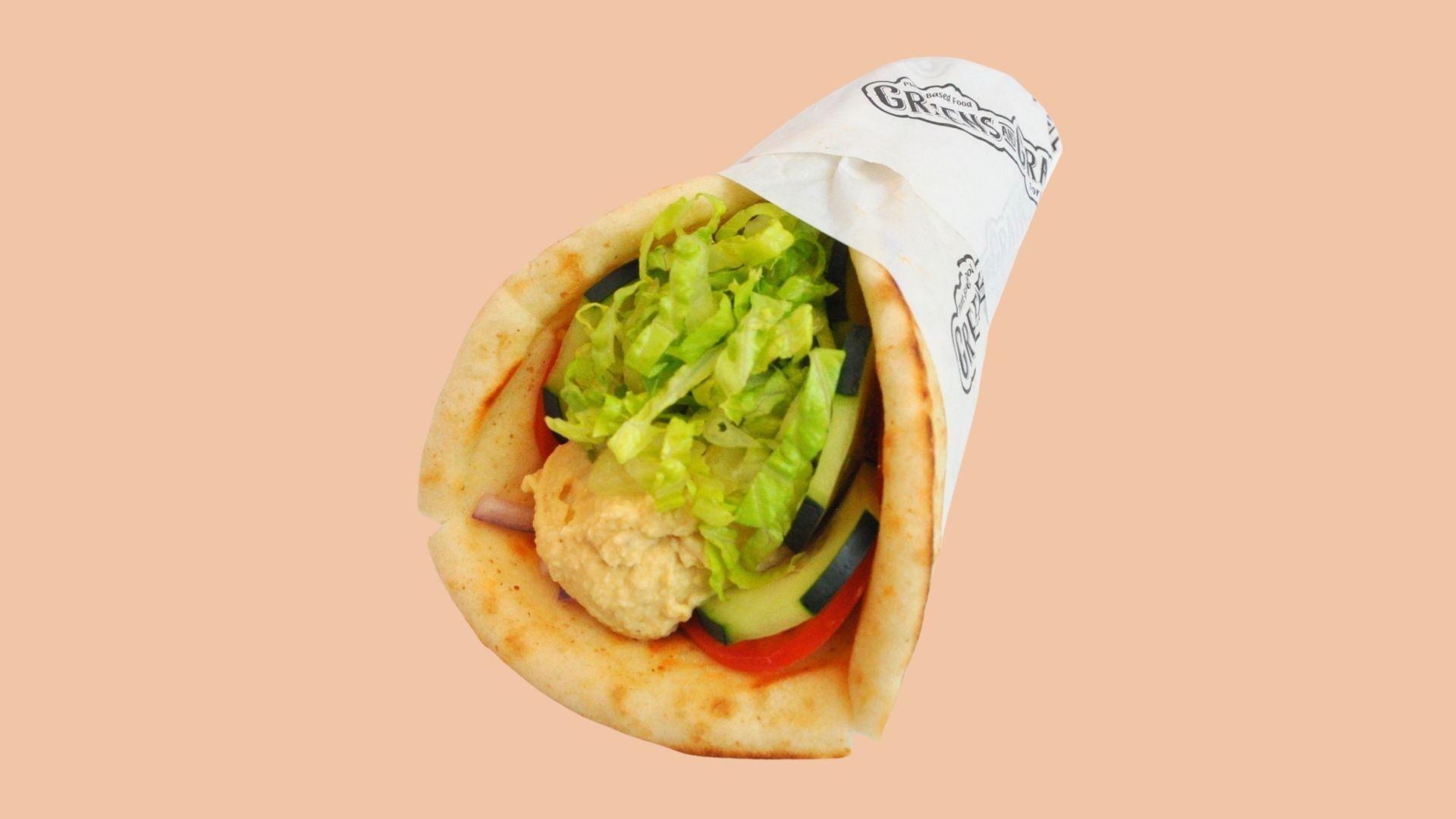 Hummus Pita or Wrap