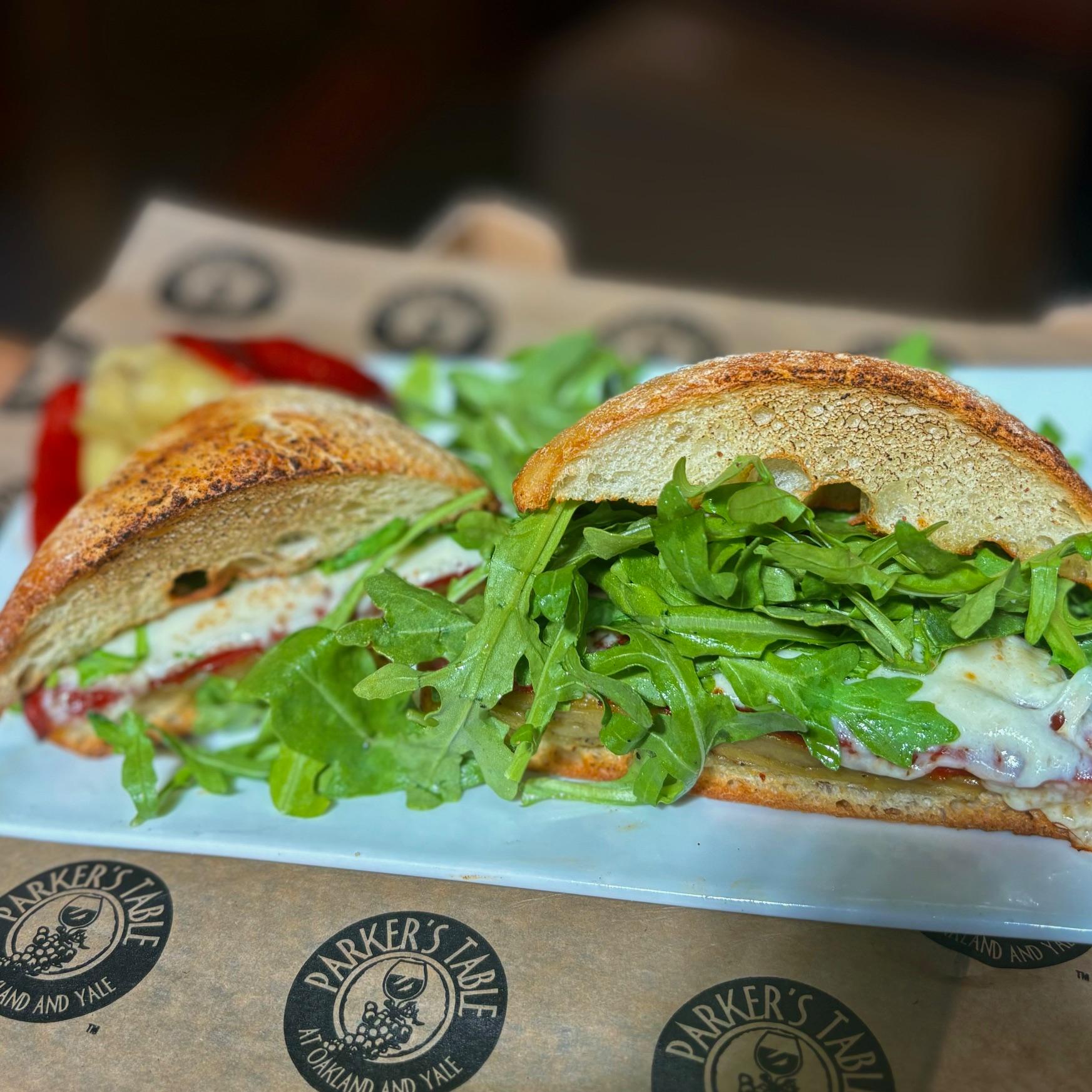 Roasted Veggie Sandwich