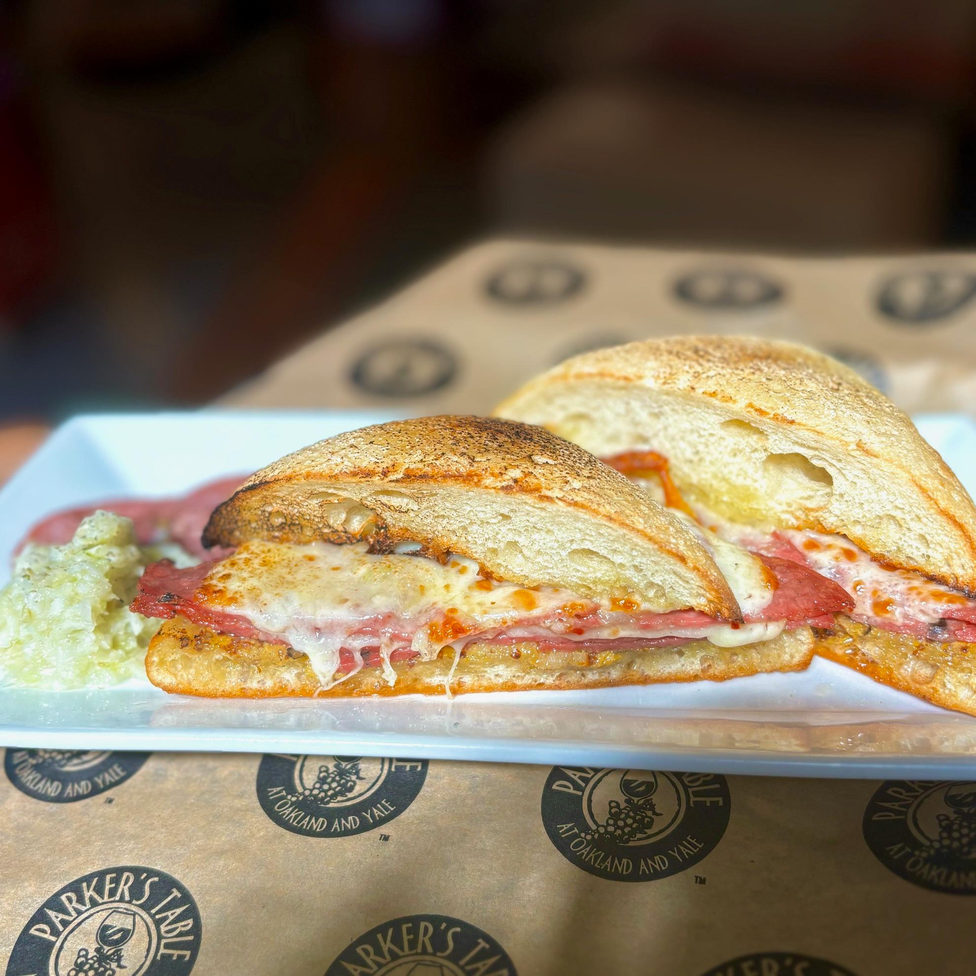 Hot Salami Sandwich