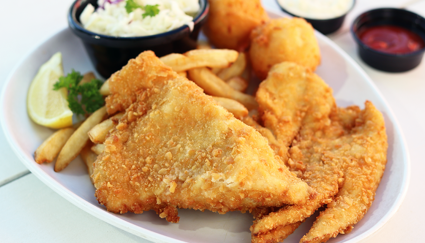 #14 Lunch - Fried Fish Filets