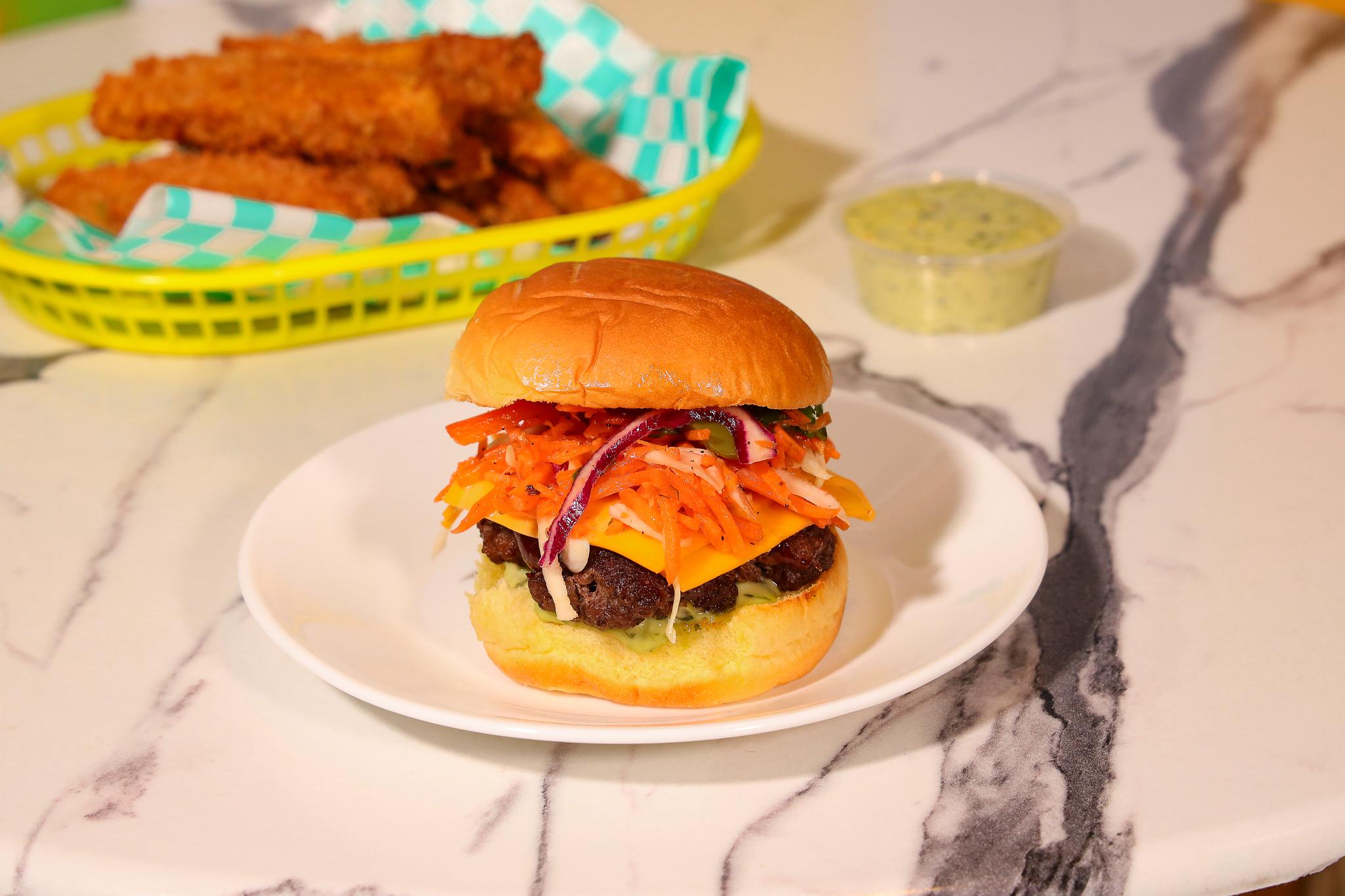 Jerk Cheeseburger Slider
