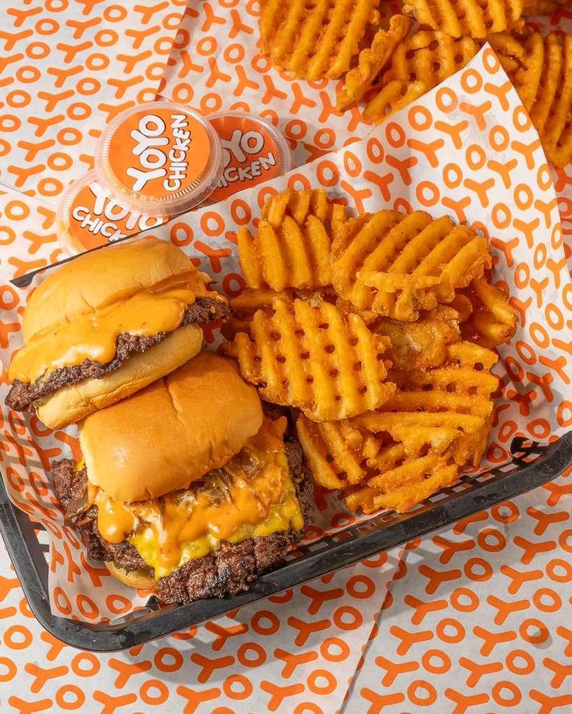 YoYo Burger Plate