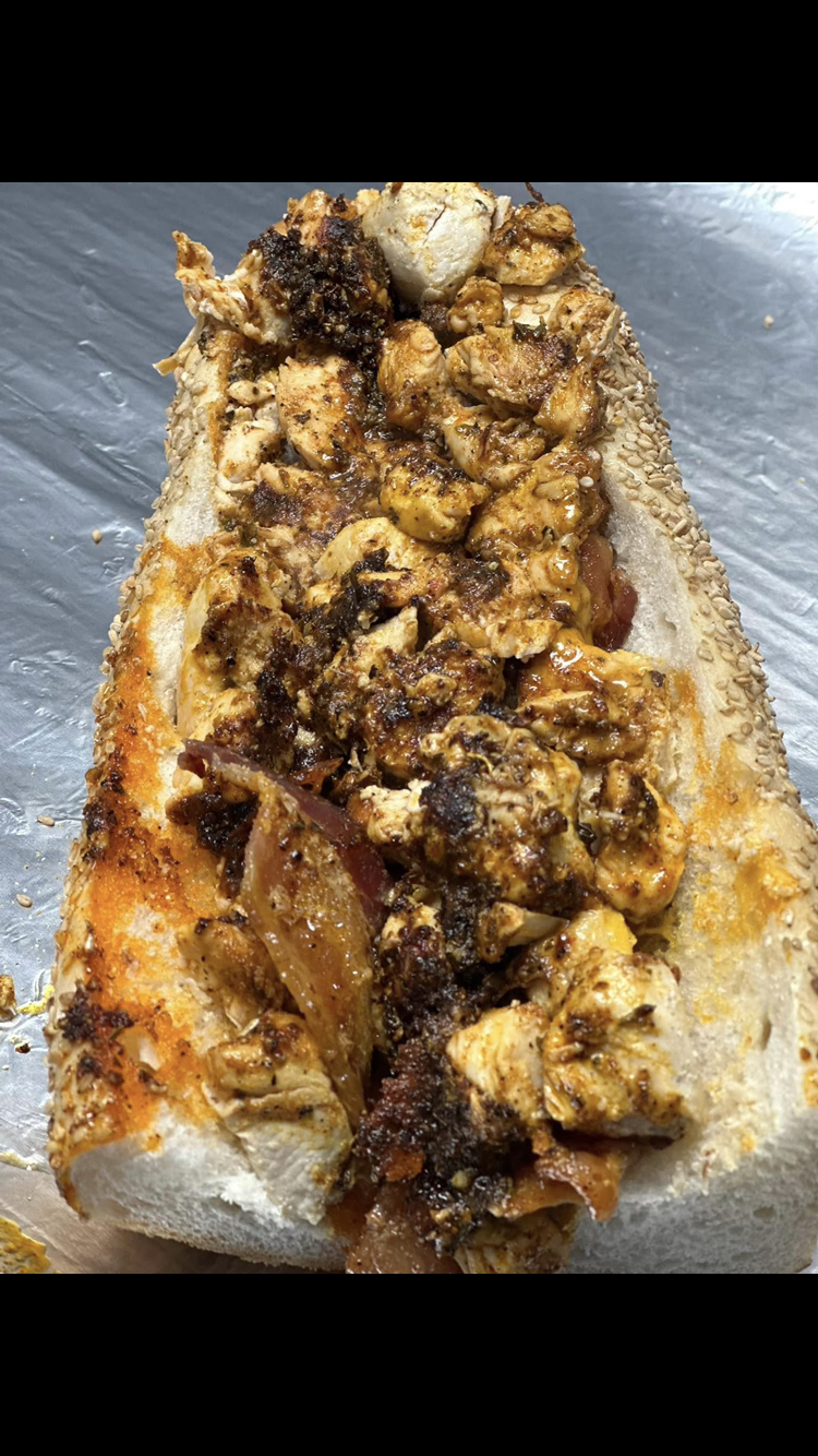BLACKENED CHICKEN CHEESESTEAK