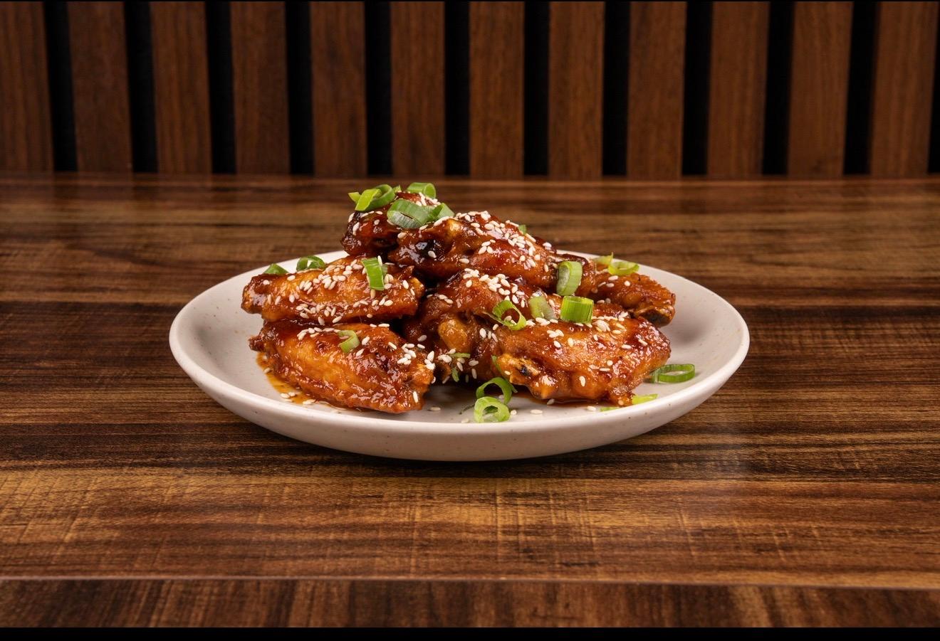 Honey garlic wings
