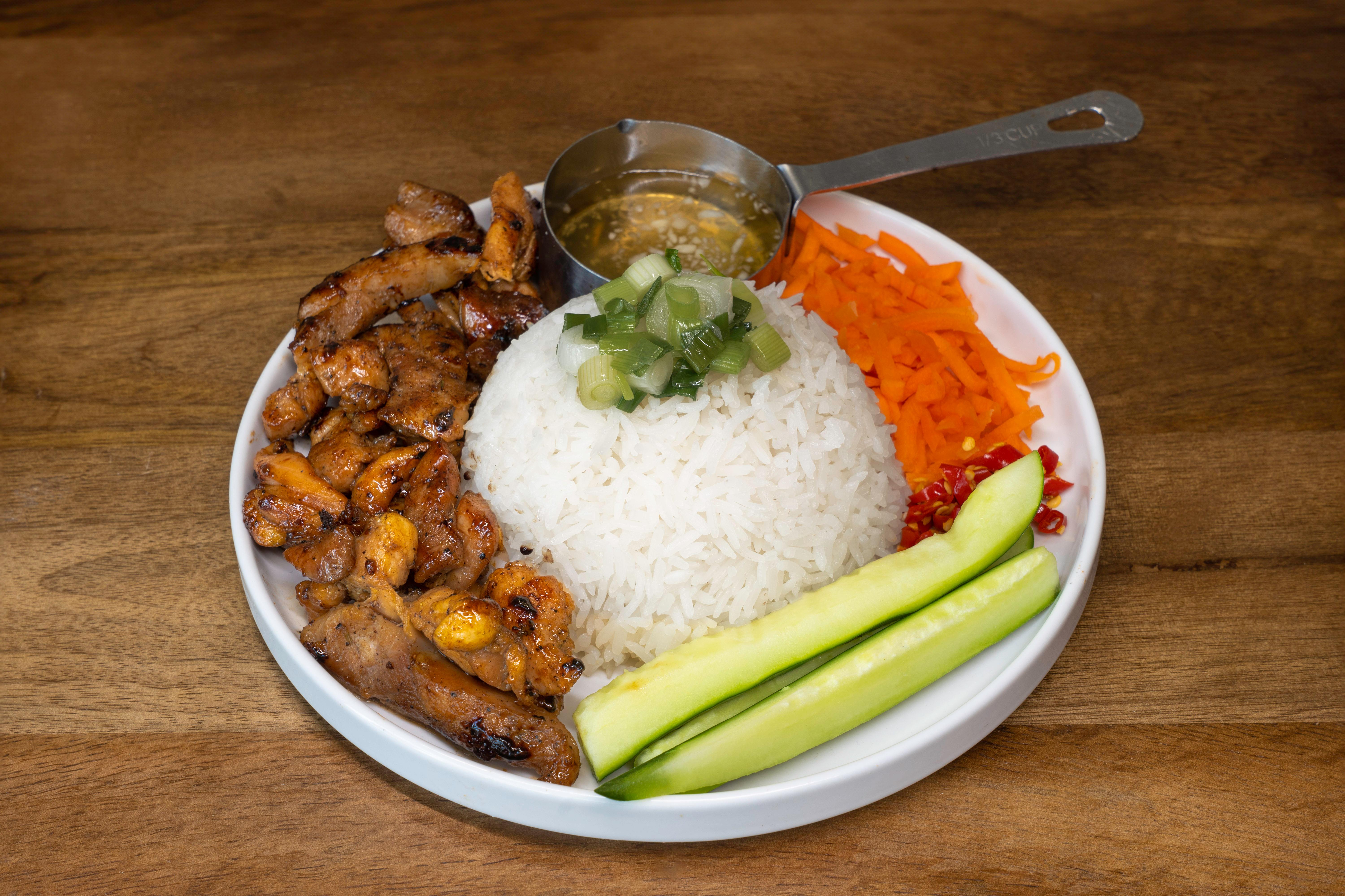 Chicken Rice Plate
