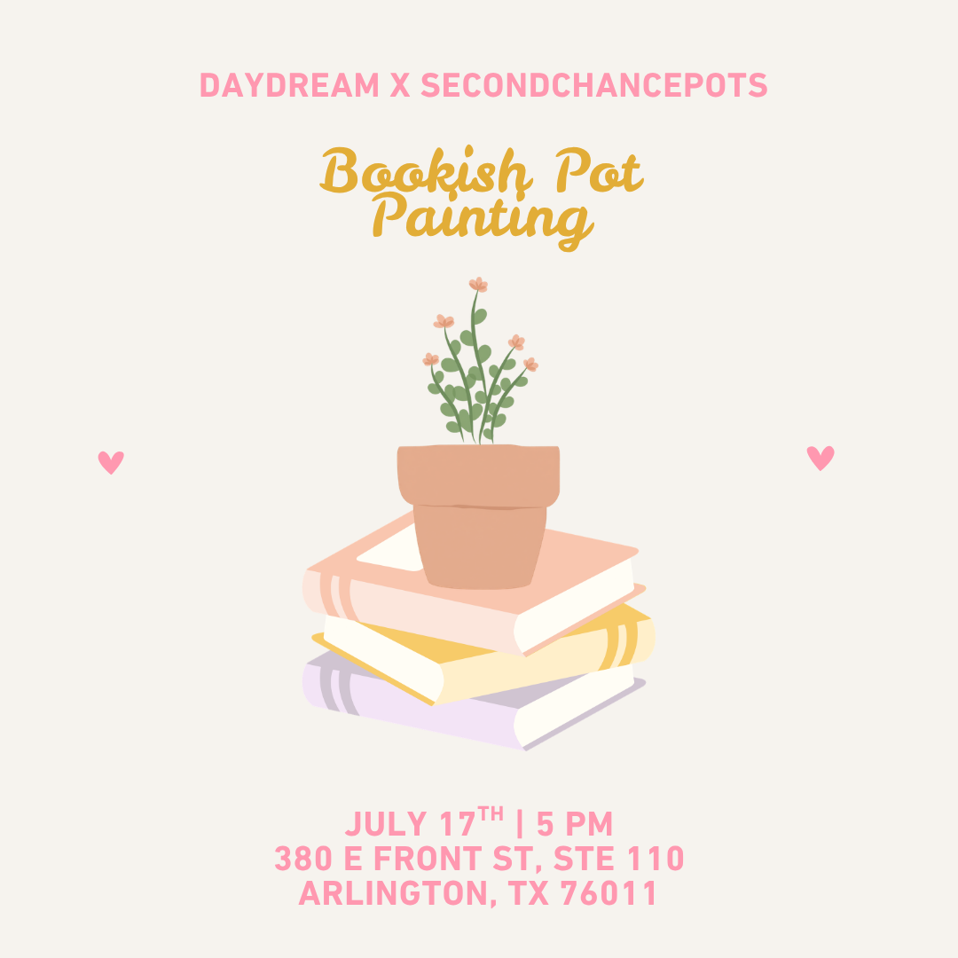 Bookish Pot Painting