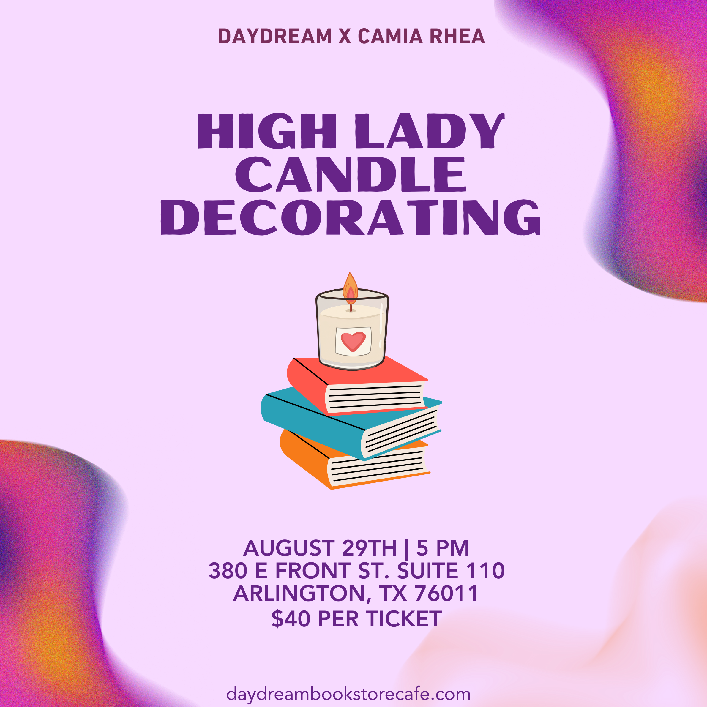 Daydream x Camia Rhea | ACOTAR High Lady Candle Making Workshop