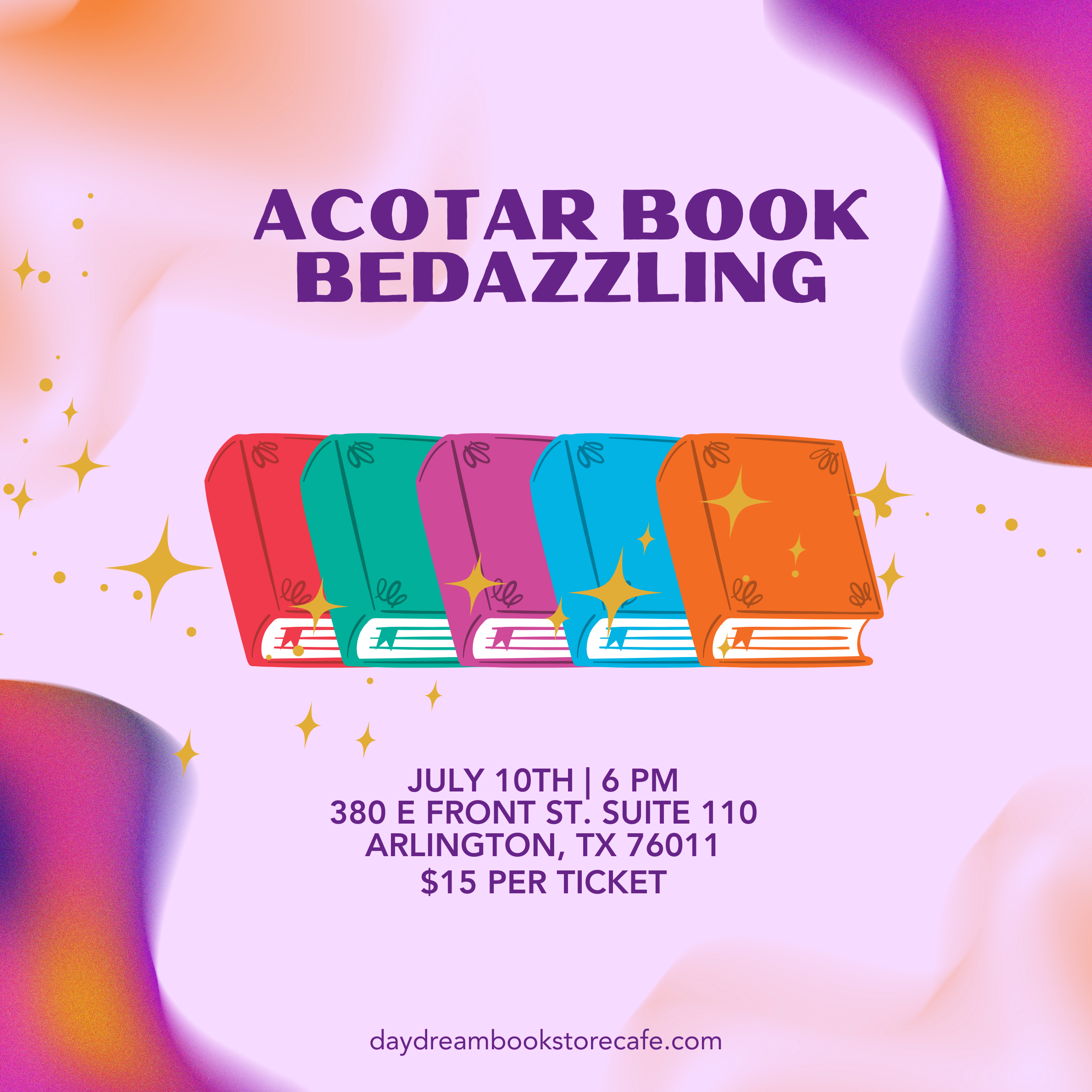 ACOTAR Book Bedazzling