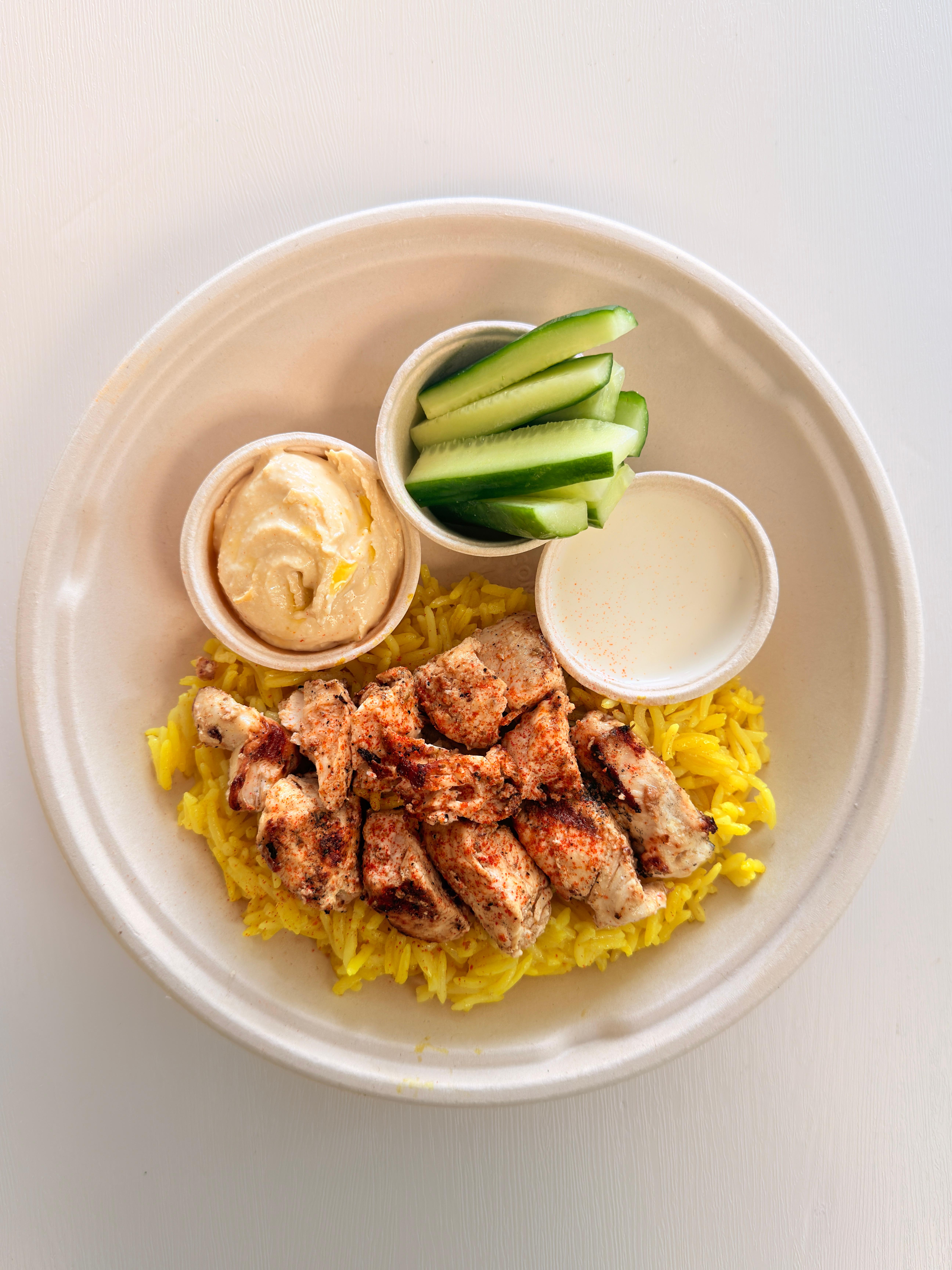 Lil' Fil Chicken at Fil Fil Mediterranean in Homer Glen, IL.