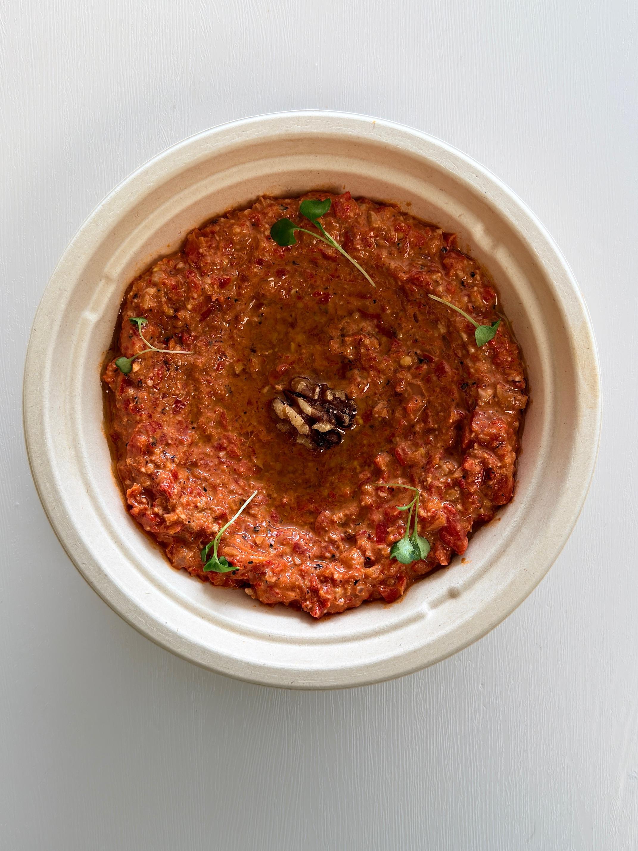 Muhammara at Fil Fil Mediterranean in Homer Glen, IL.