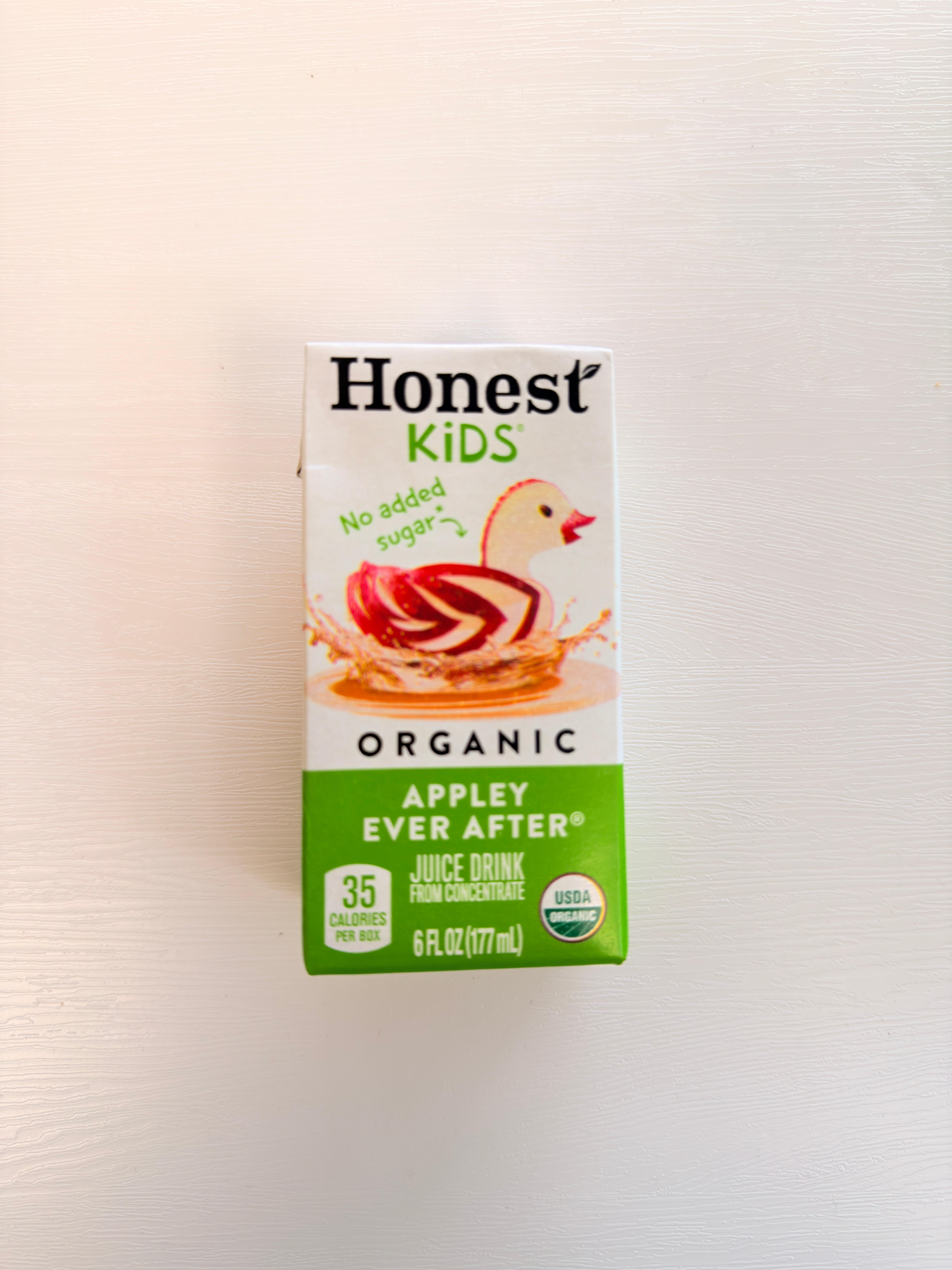 Honest Kids Apple Juice at Fil Fil Mediterranean in Homer Glen, IL.