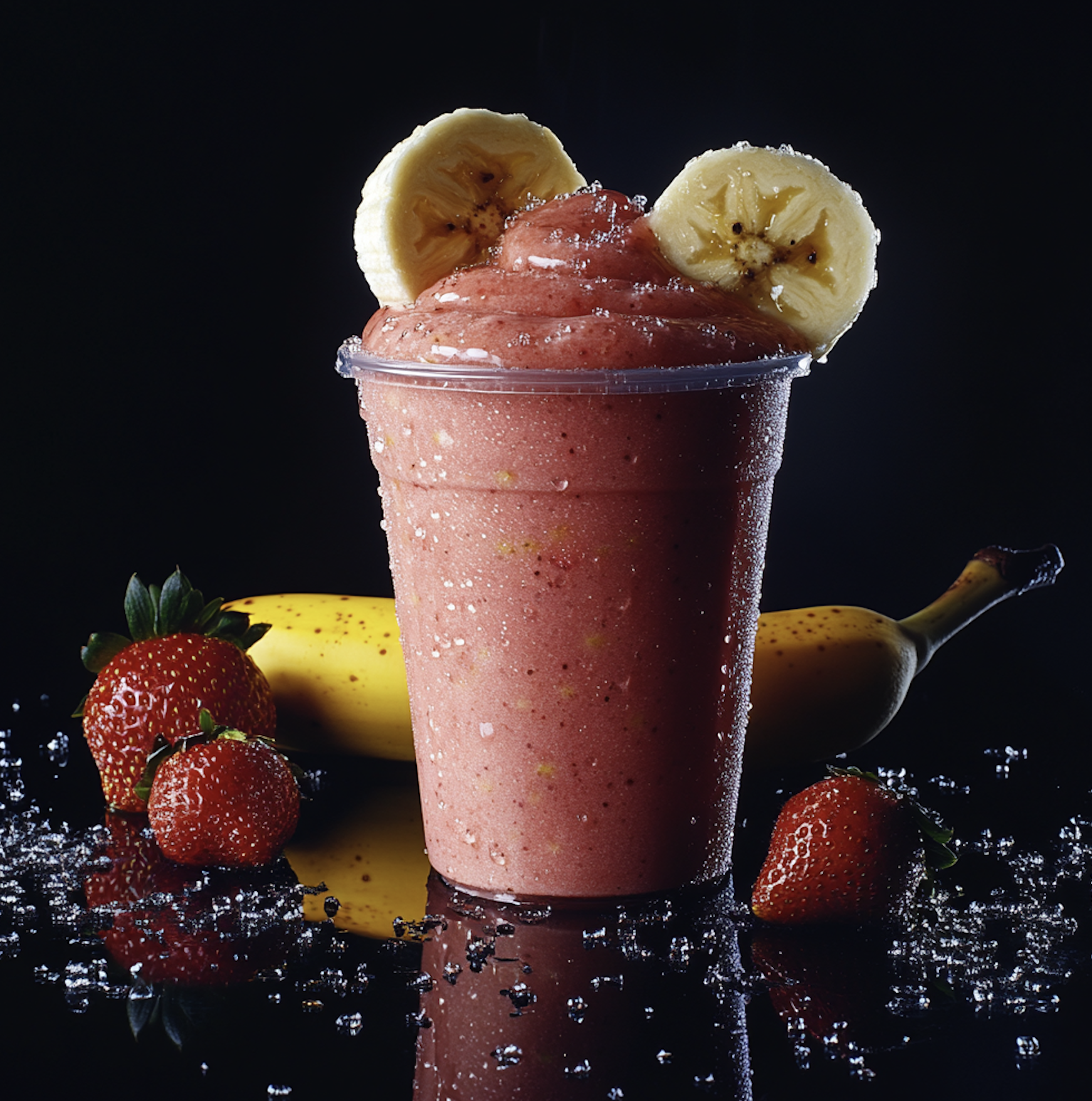 STRAWBERRY BANANA SMOOTHIE
