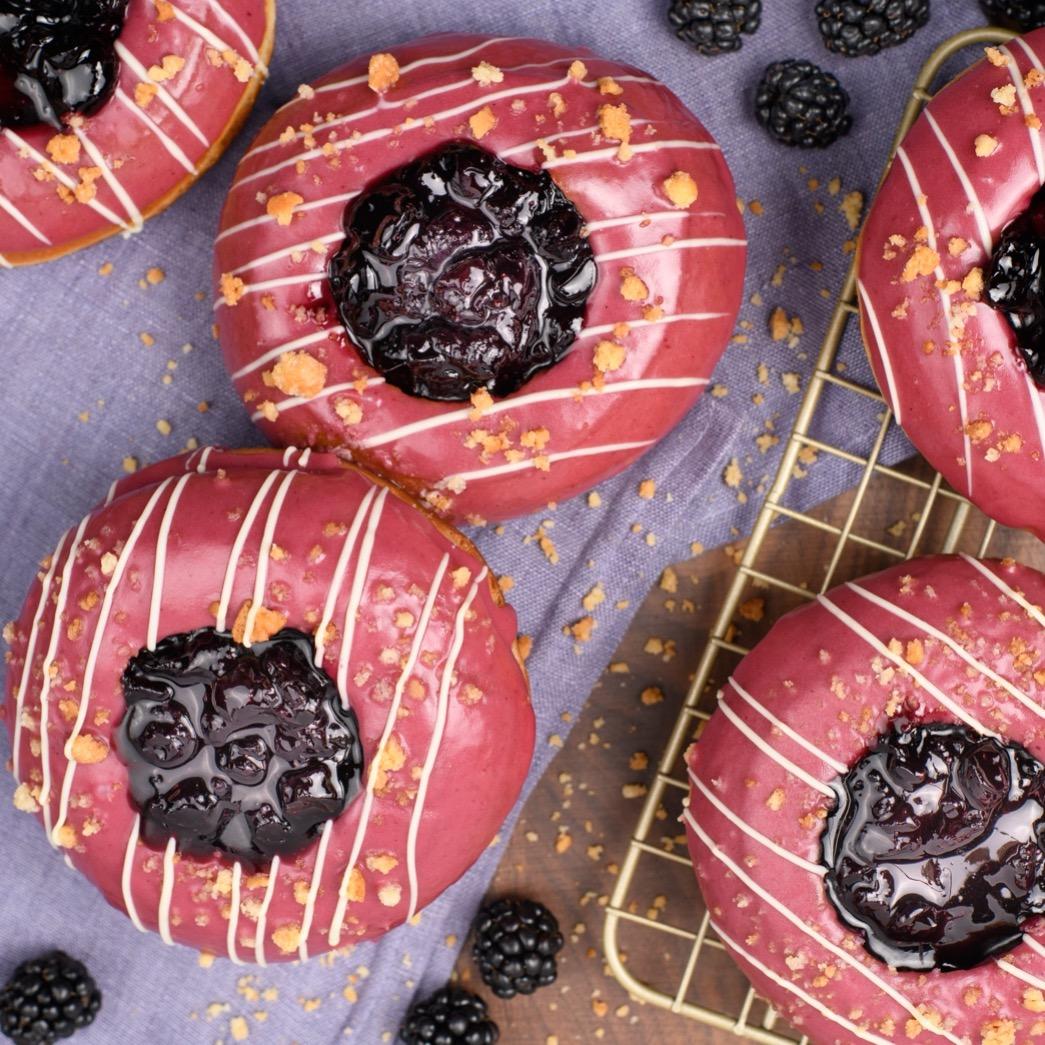 Blackberry Cobbler donut at The Glass Knife, Winter Park