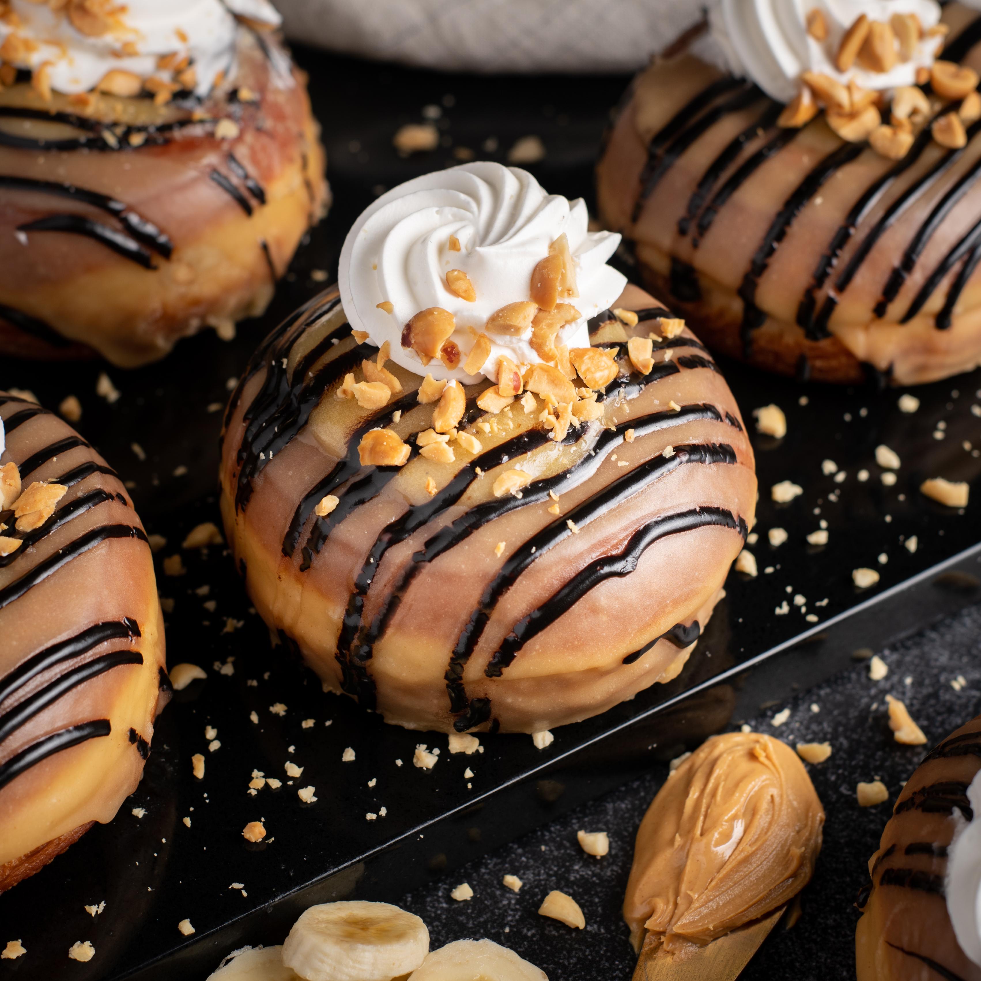 Peanut Butter Banana donut at The Glass Knife, Winter Park