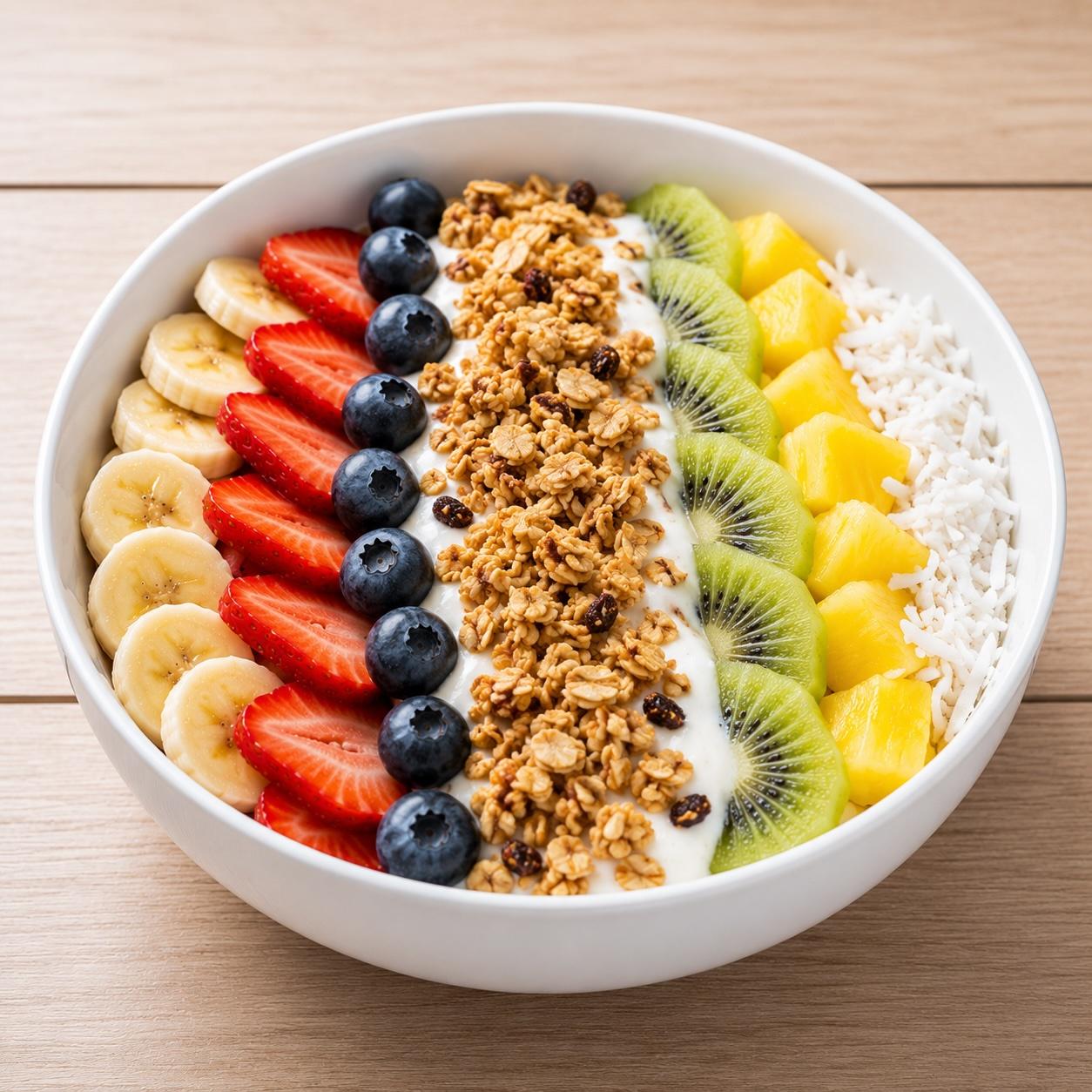 Blend your way yogurt bowl