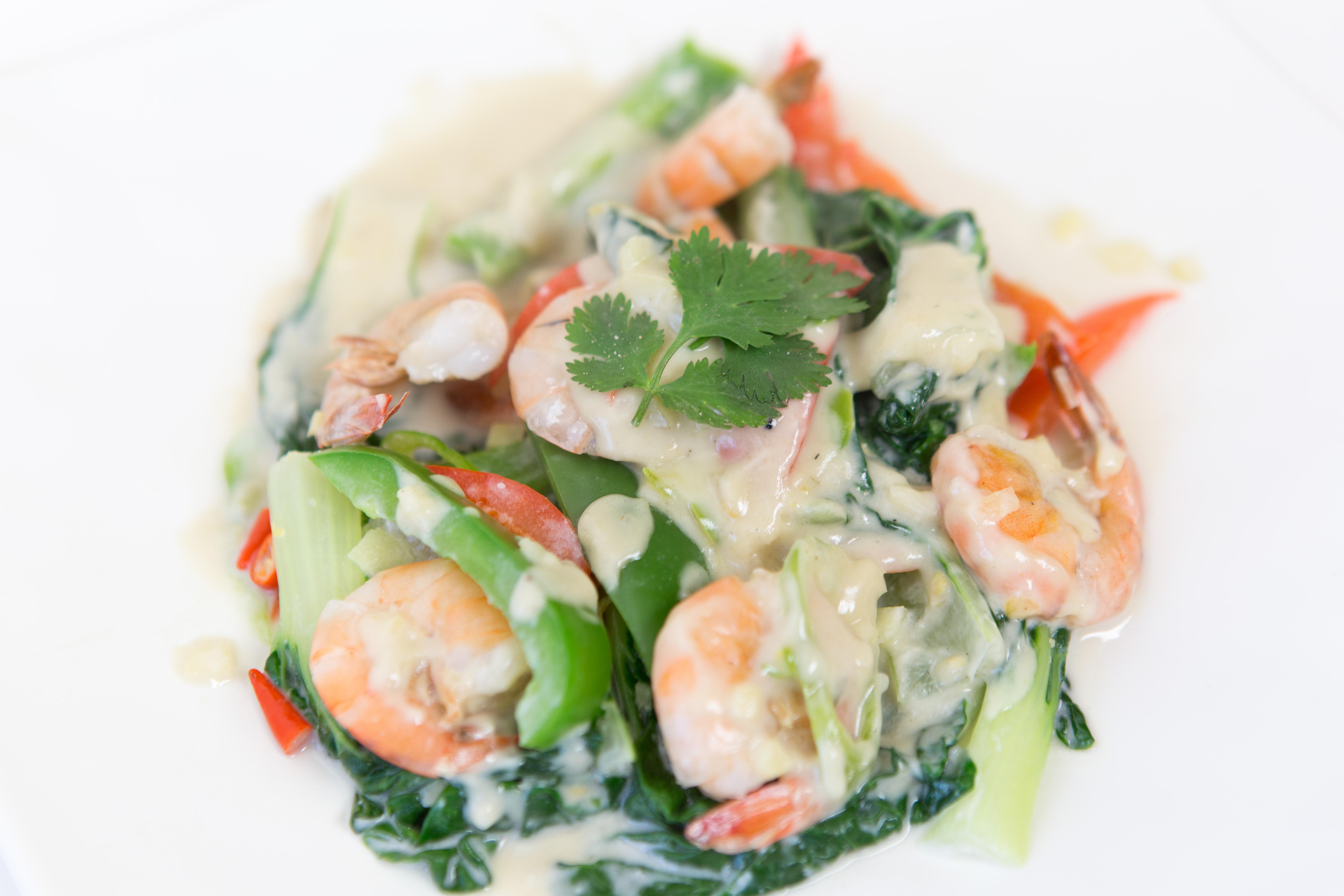 Coconut Ginger Shrimp
