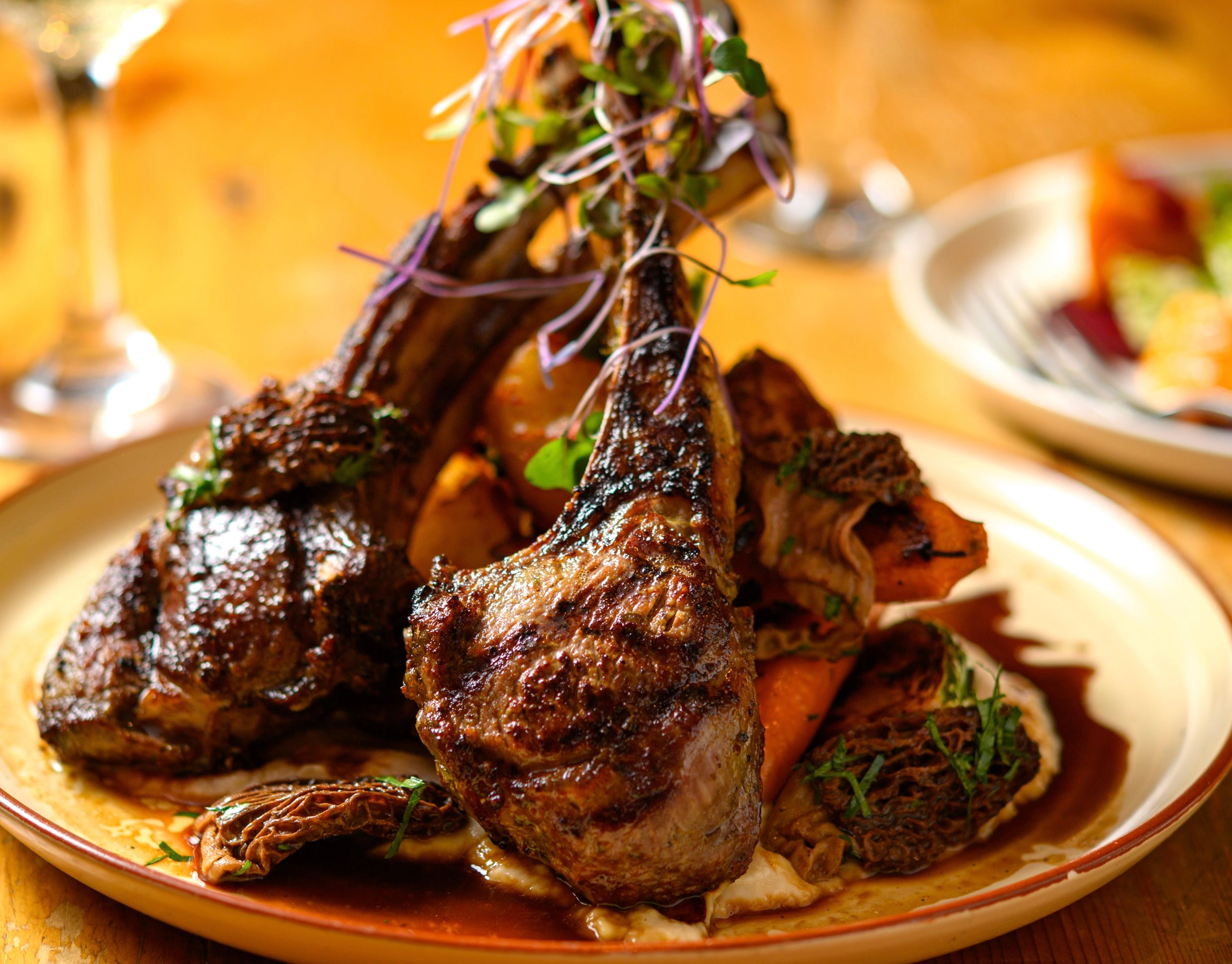 Grilled Lamb Rib Chops