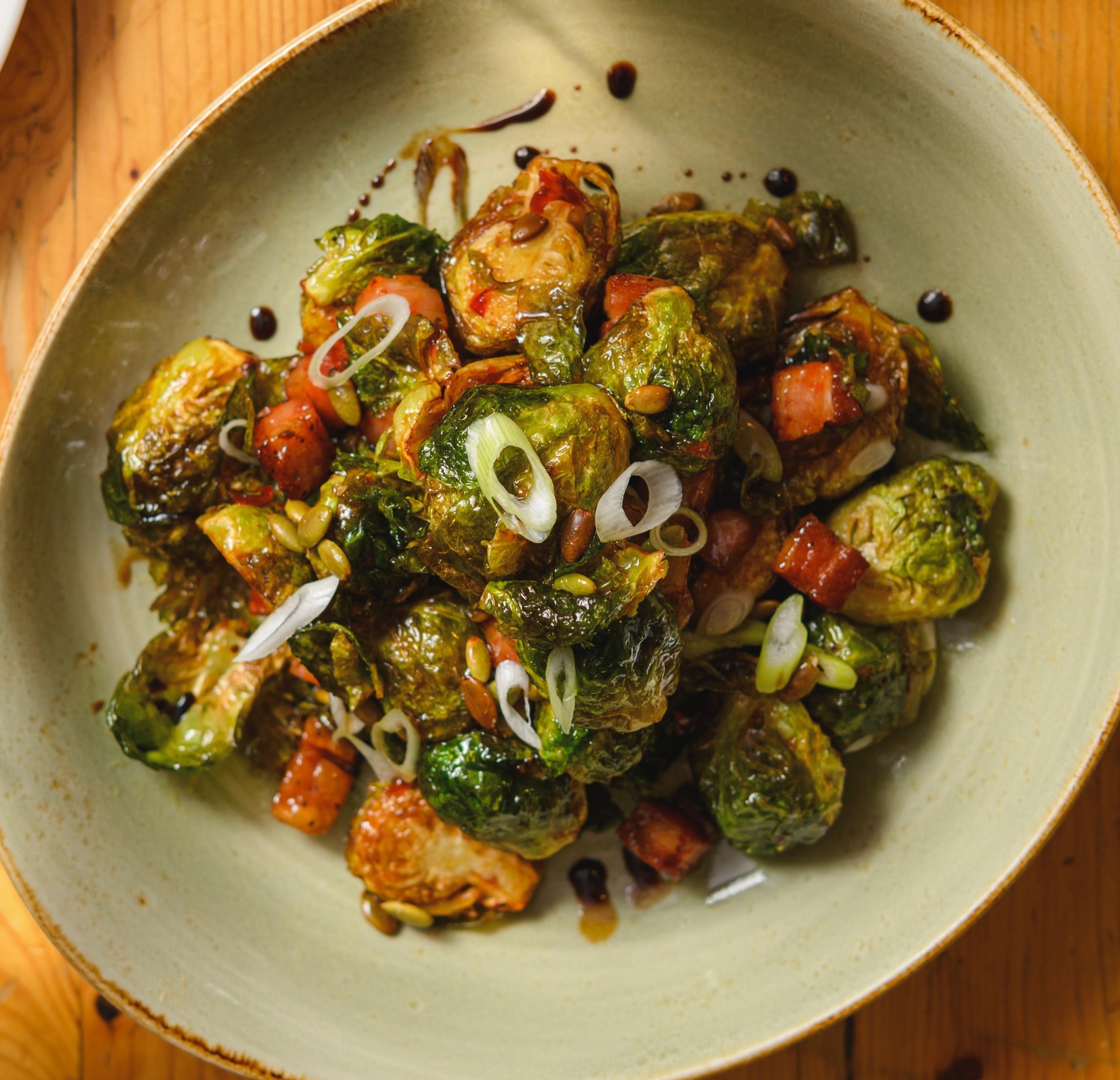 Side charred brussels sprouts