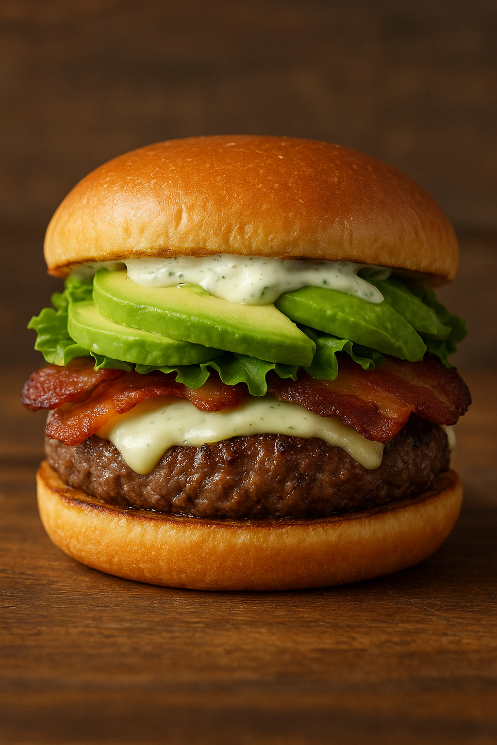 Cali Avocado Ranch Burger