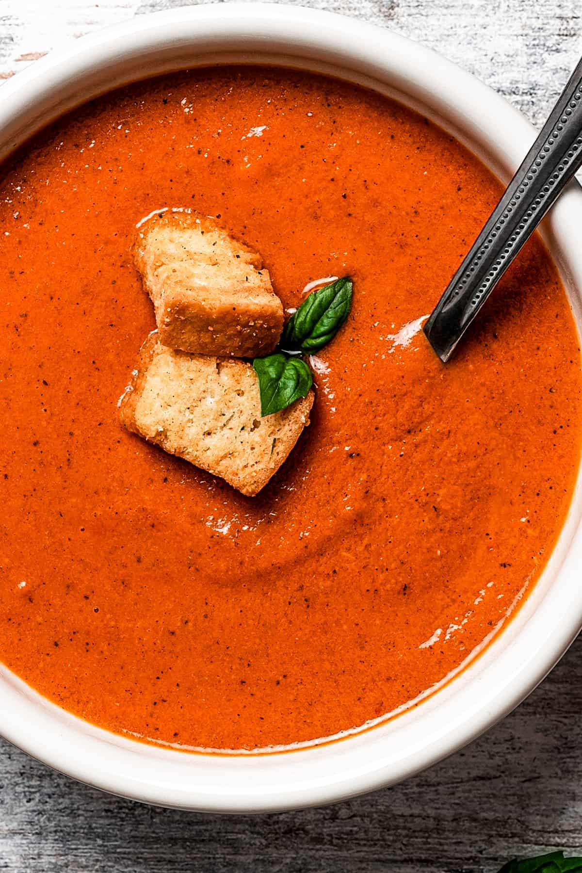 Tomato Basil Bisque