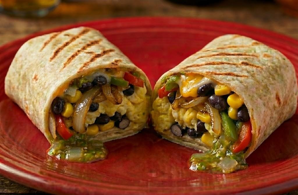 #3 Vegetarian 10" Breakfast Burrito