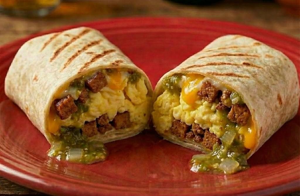 #2 Chorizo 10" Breakfast Burrito