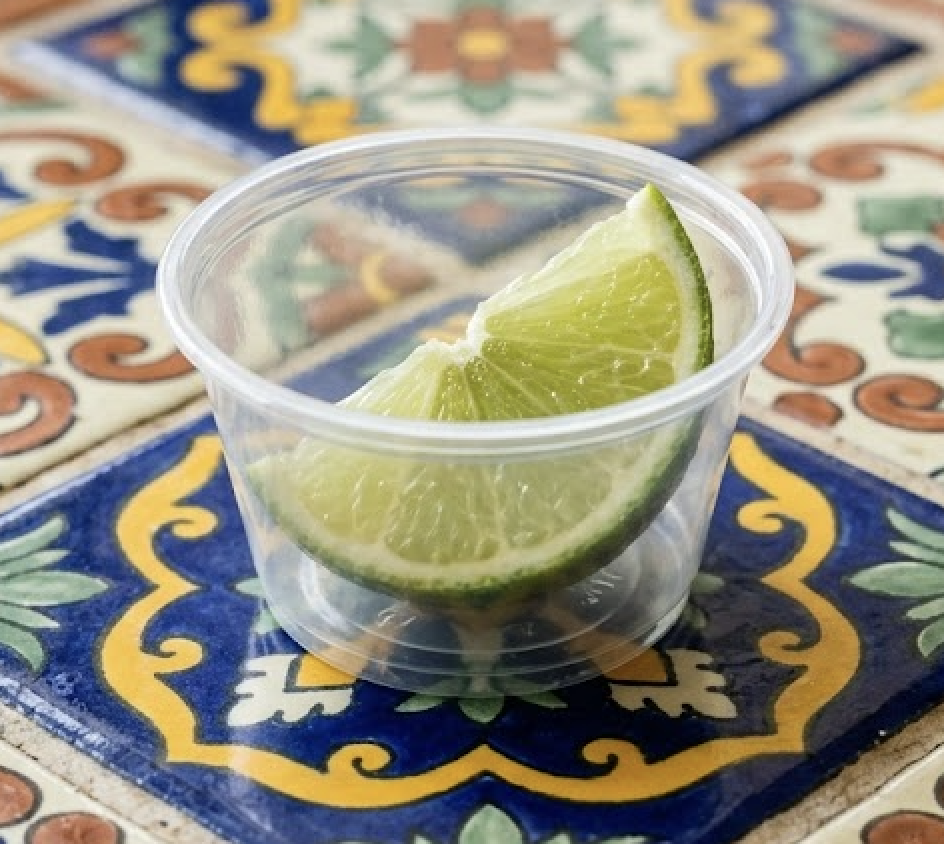 Lime Wedge in a 2oz Container