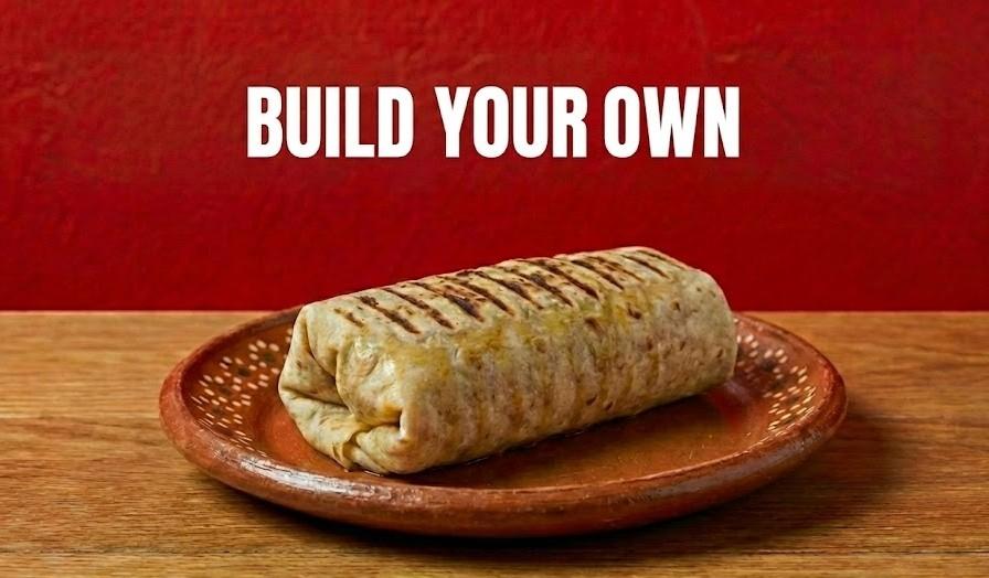 Build your own - 10" Burrito!