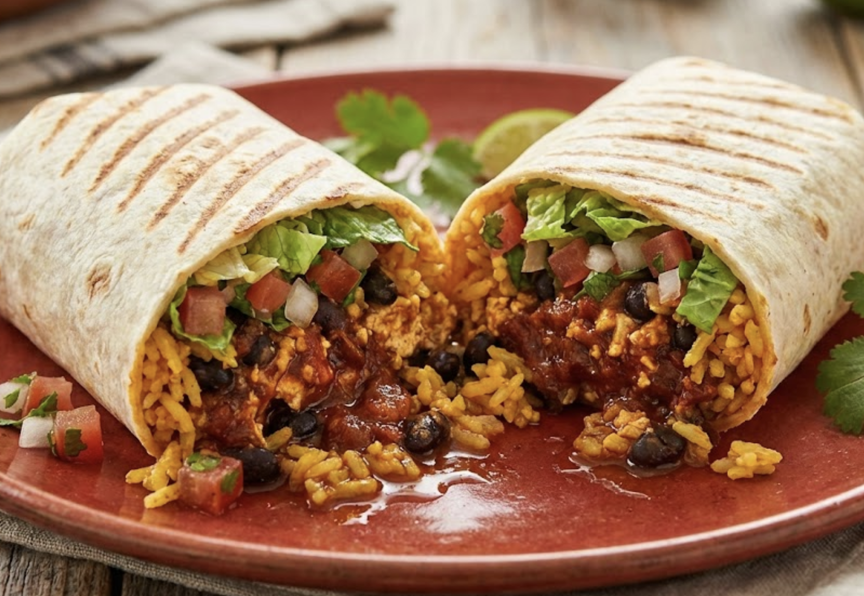 Tofu Jalisco Burrito
