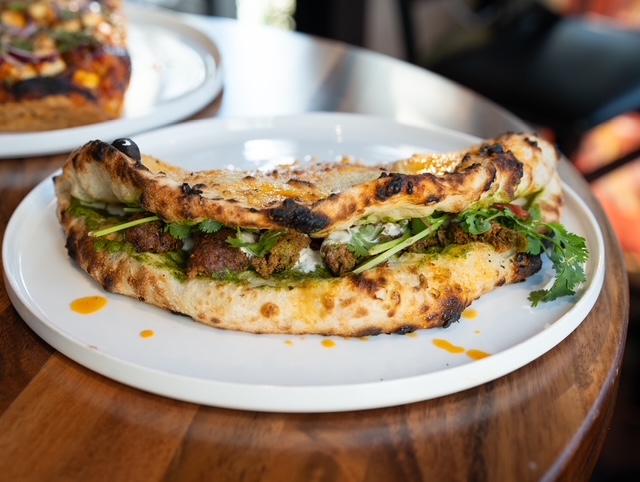 Seekh Kebab Calzone