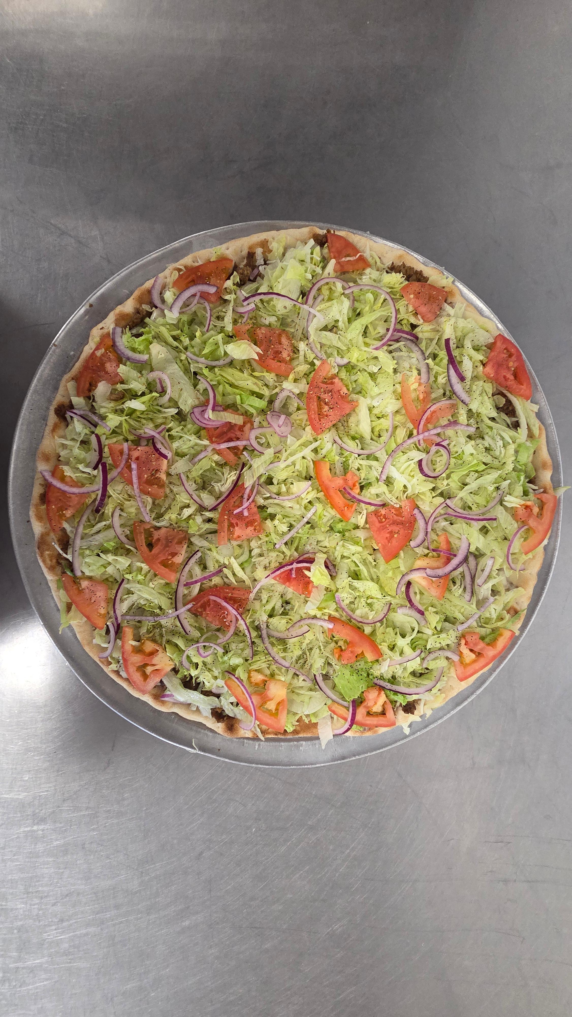 Cheesesteak Hoagie Pizza