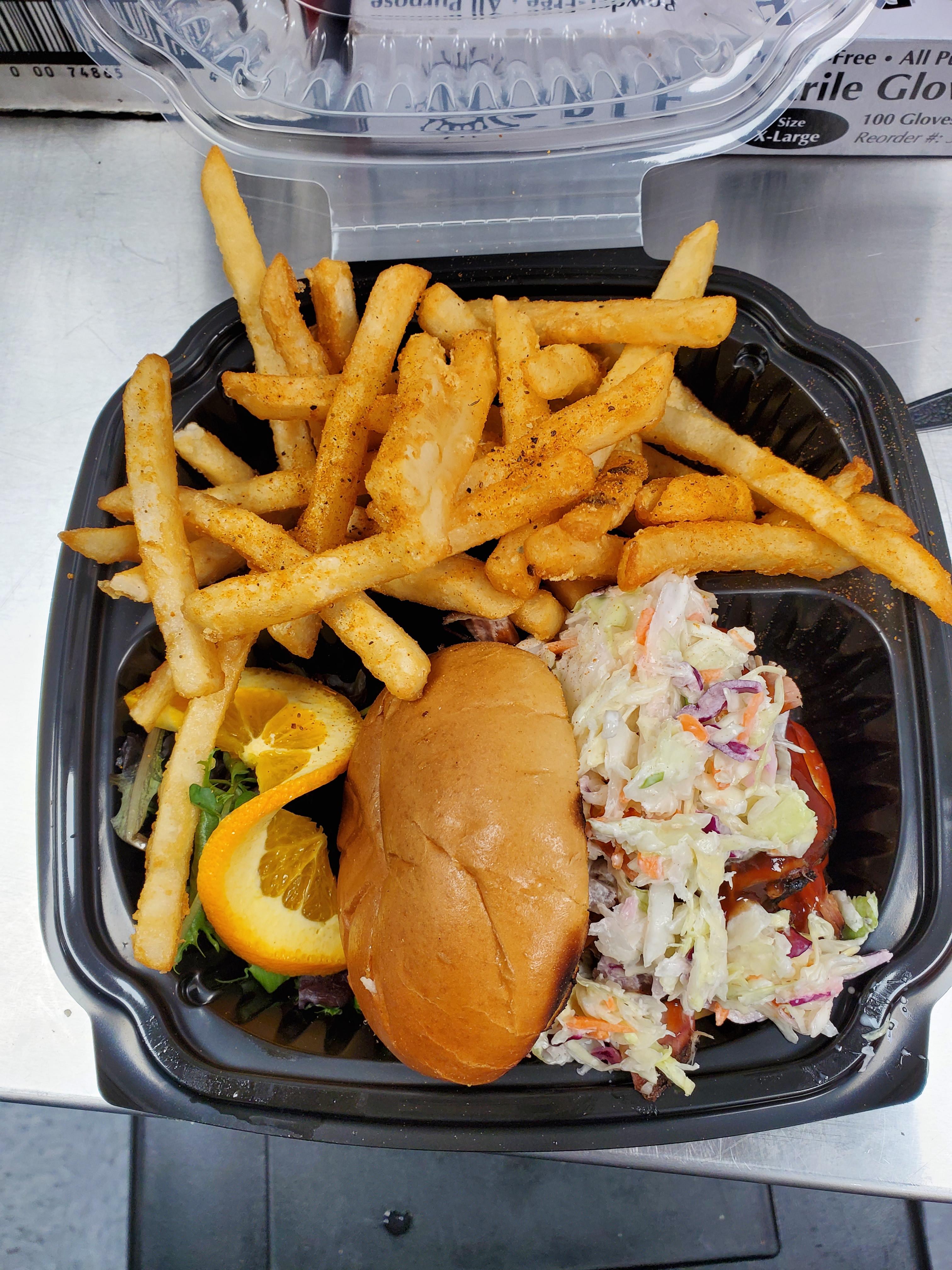 BBQ Pulled Chicken Sandwich
