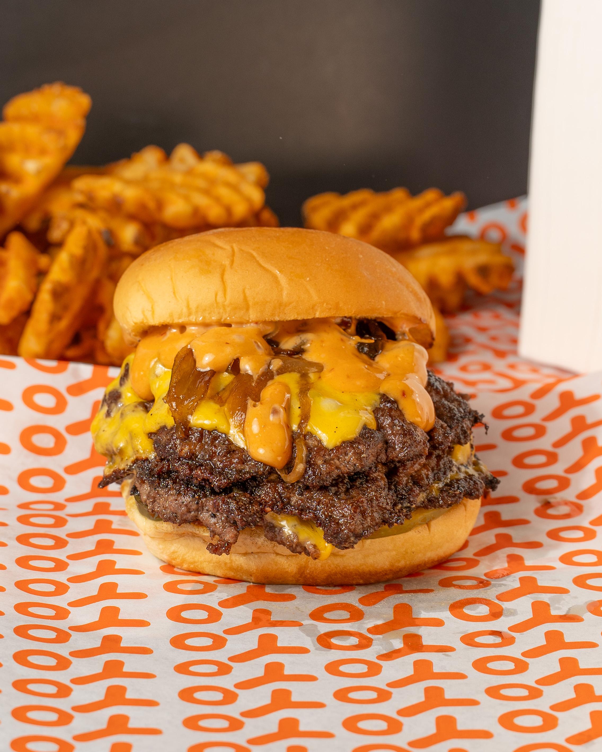 YoYo Double Smash Burger